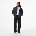 Calvin Klein Graphic Logo Puffer Kadın Siyah Mont