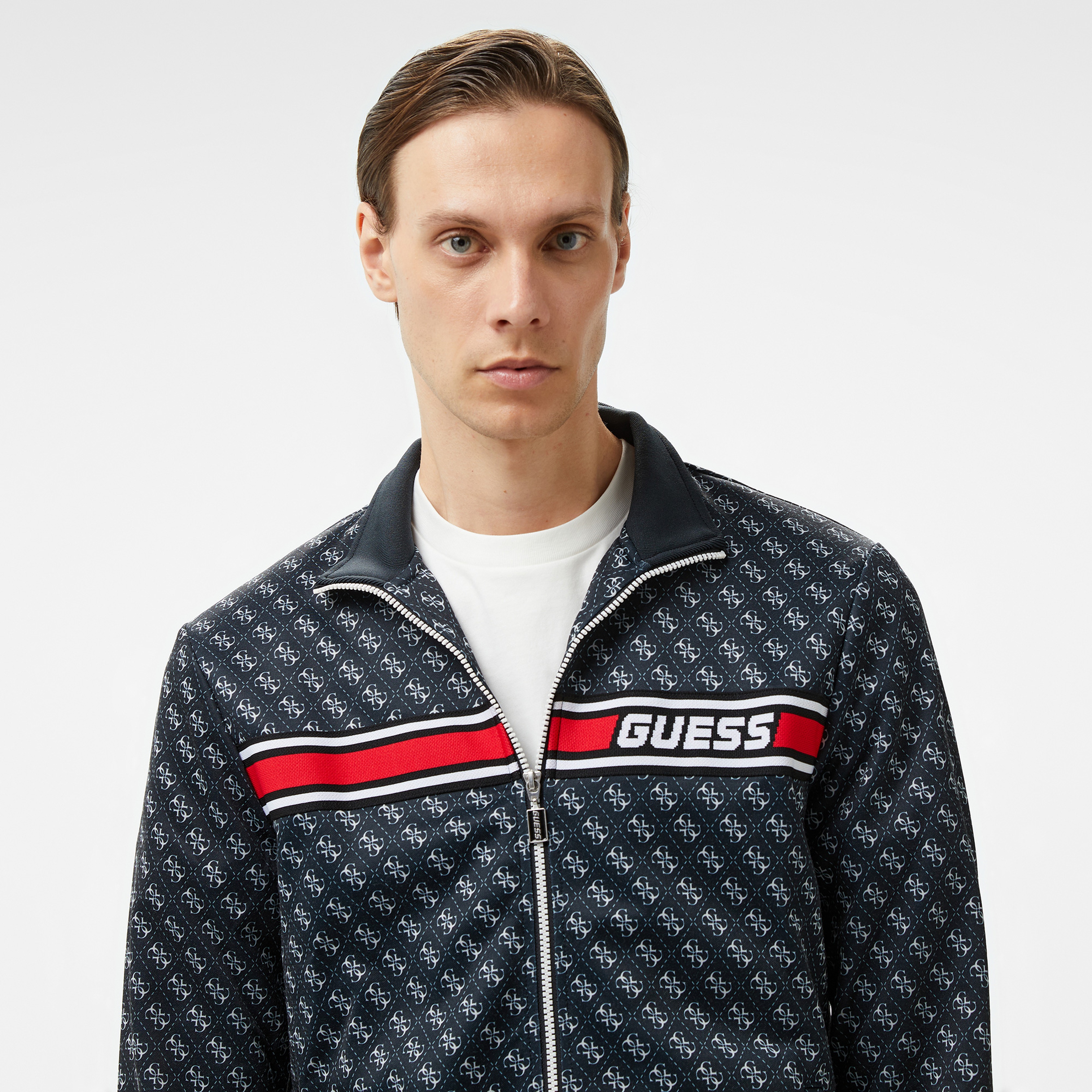 Guess Erkek Siyah Sweatshirt