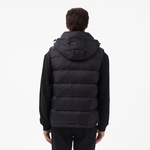 Calvin Klein Nylon Zip Off Hood Down Puf Erkek Siyah Yelek