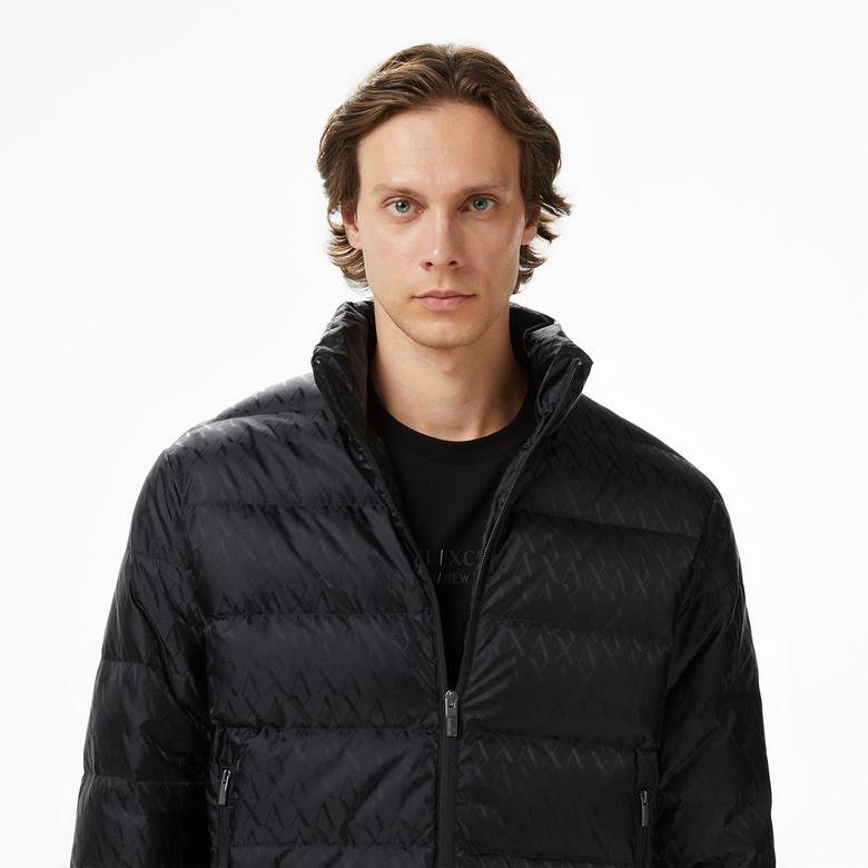 Armani Exchange Erkek Siyah Mont