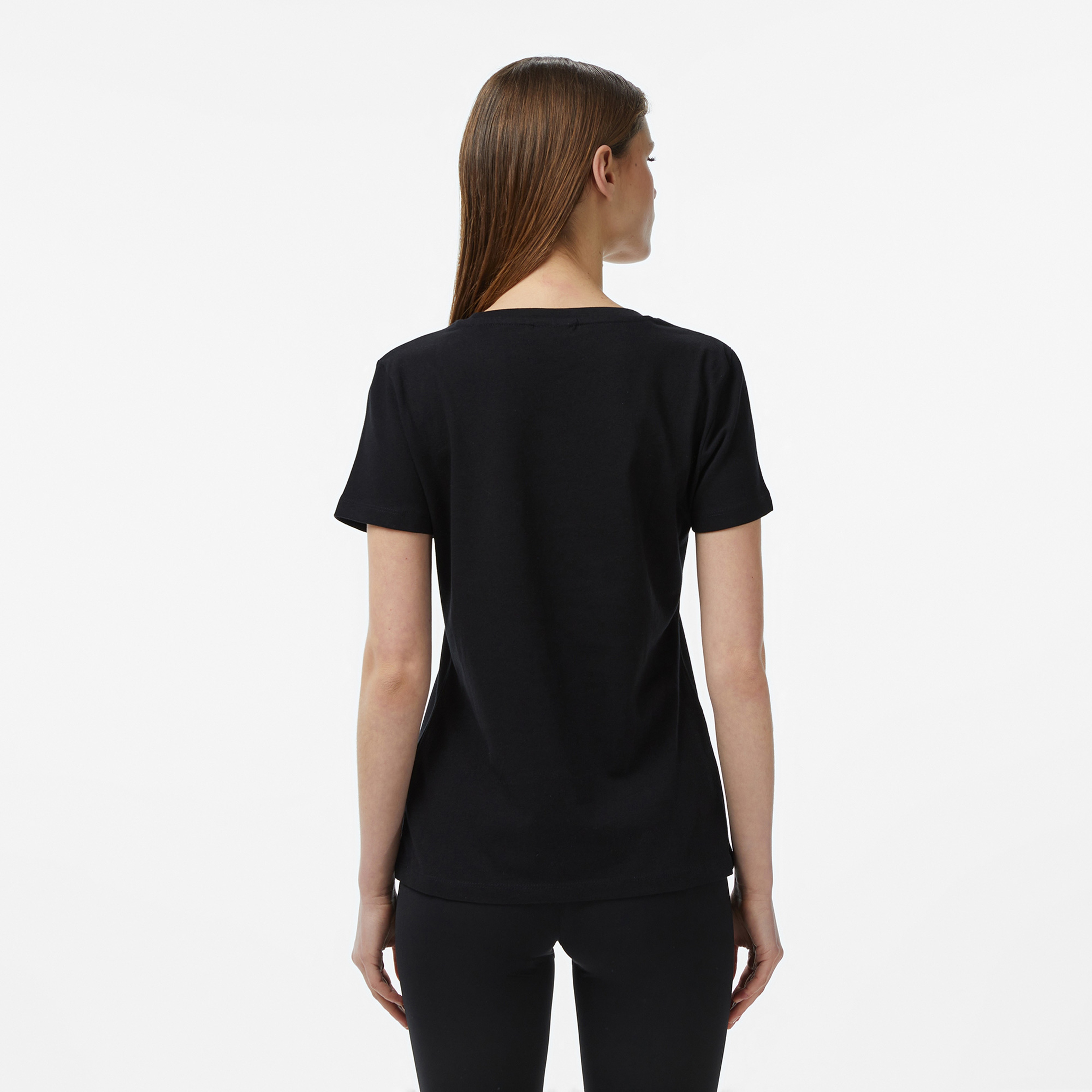 Guess Kadın Siyah T-Shirt