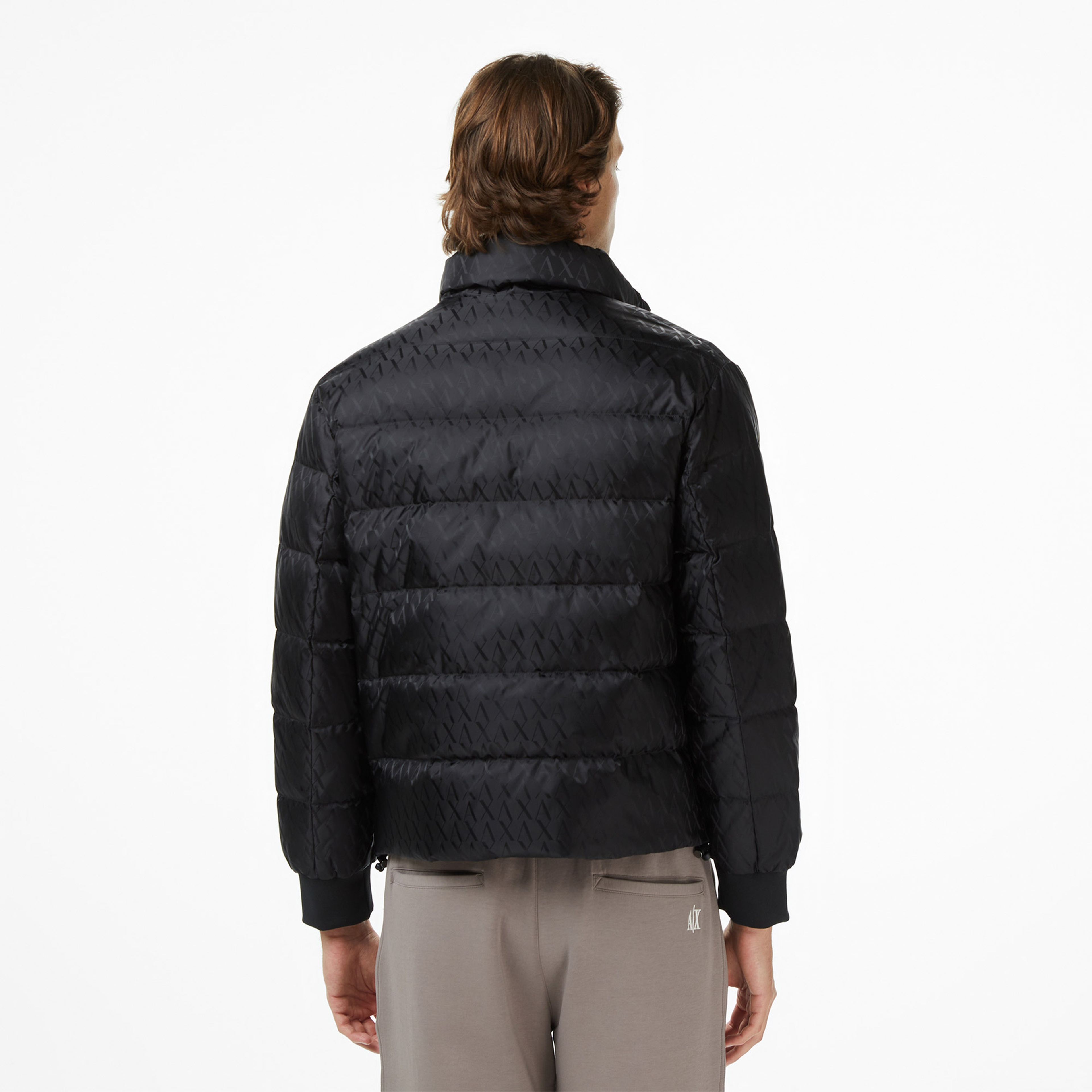 Armani Exchange Erkek Siyah Mont
