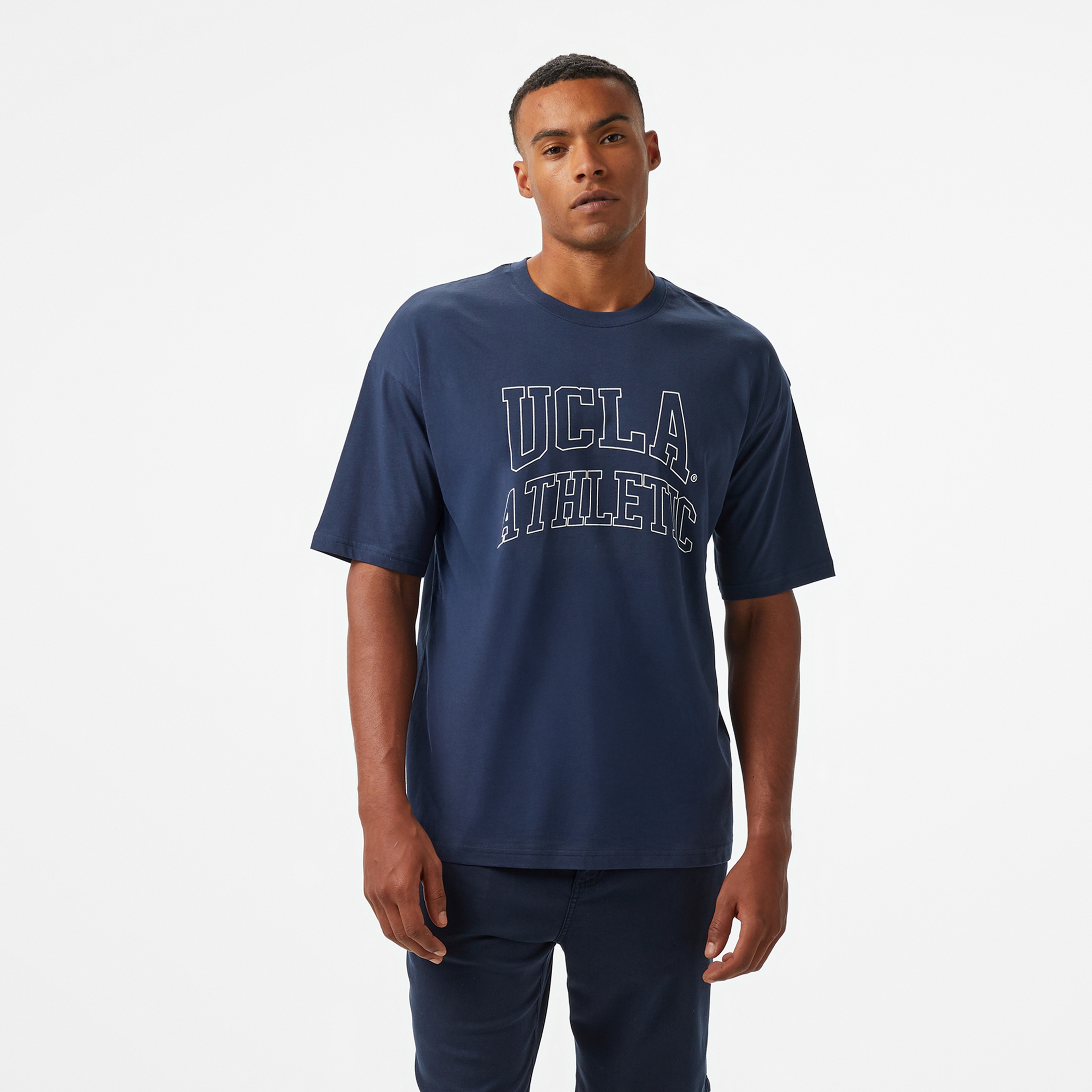UCLA Webster Erkek Lacivert T-Shirt