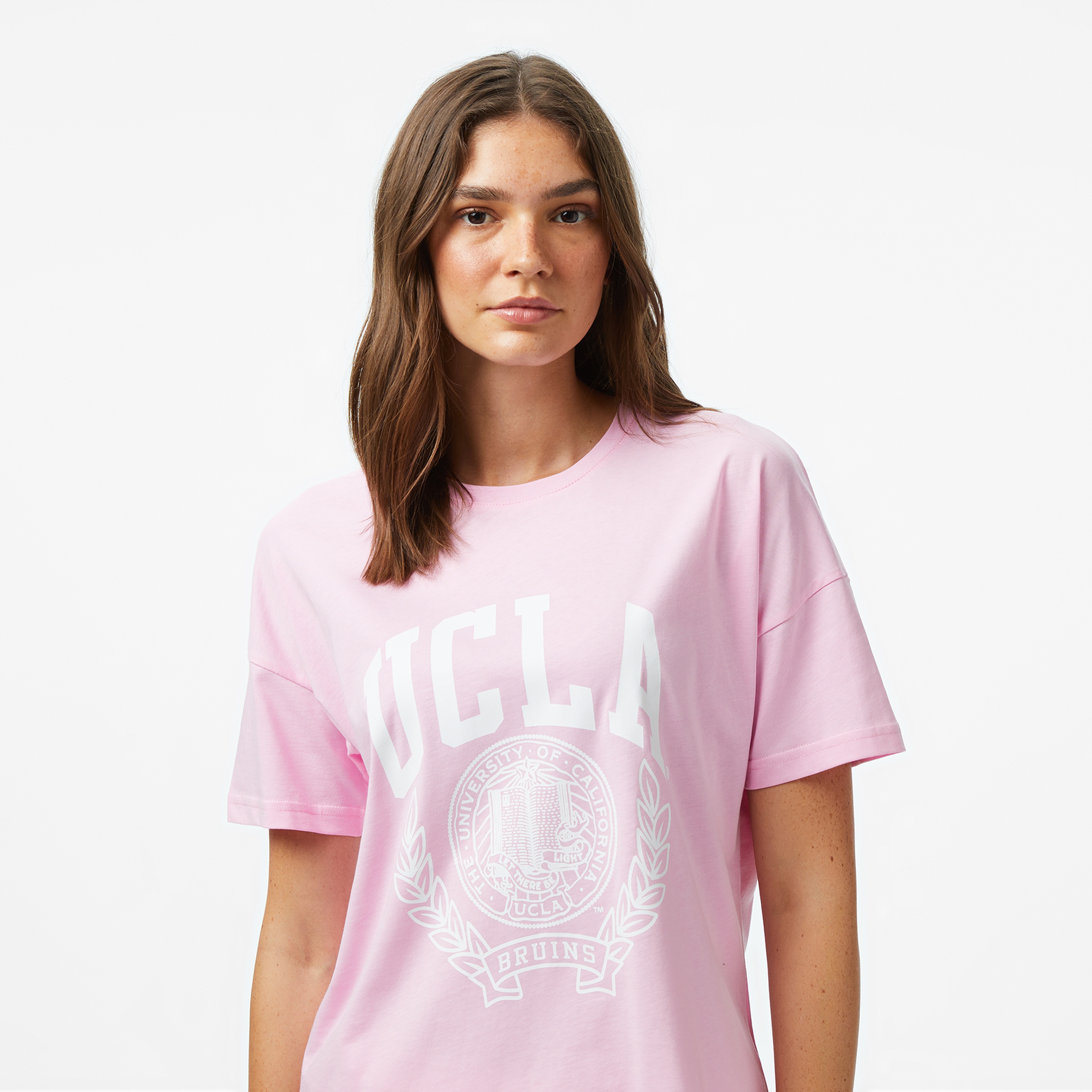 UCLA Avalon Kadın Pembe T-Shirt