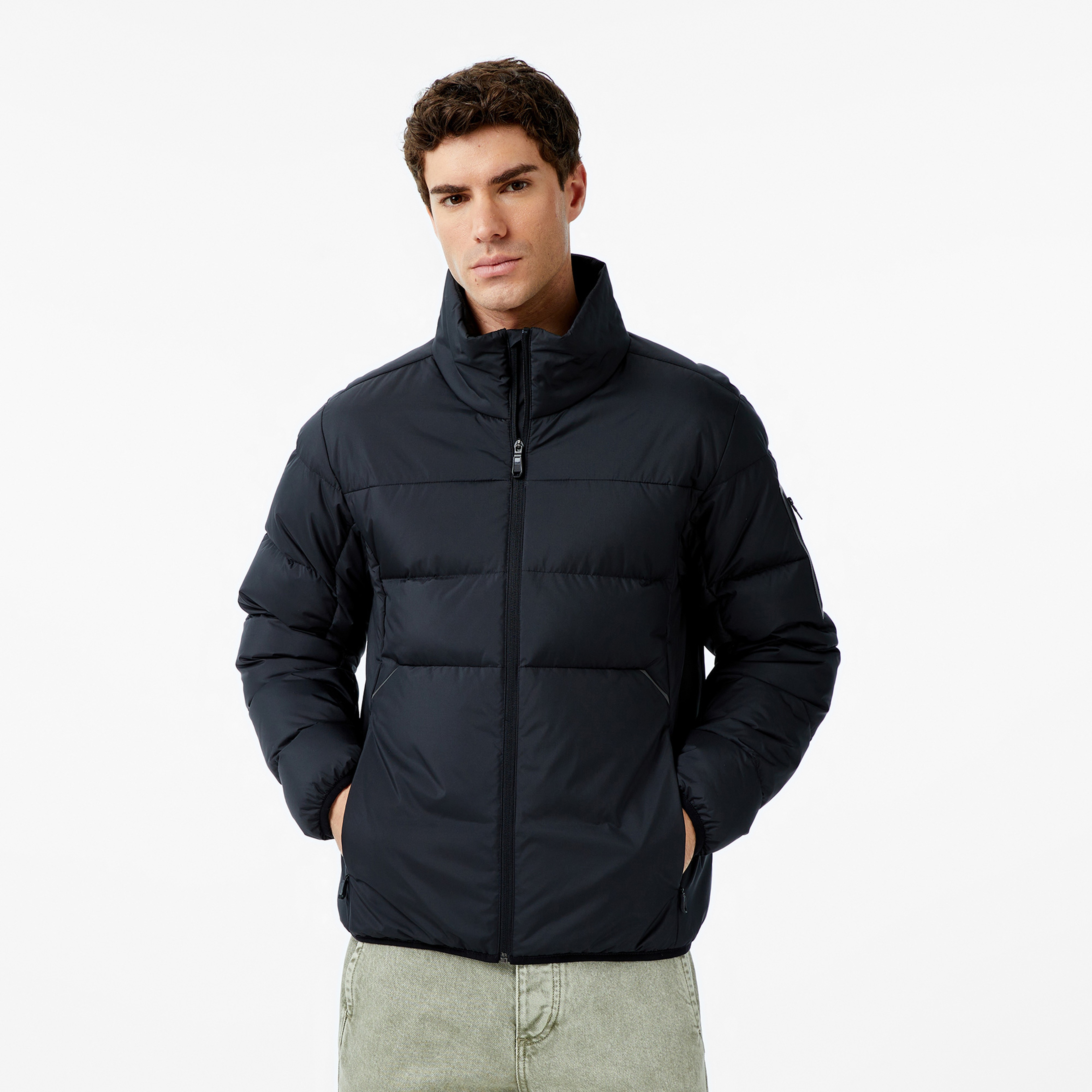 Boss Urbanex Puffer Erkek Siyah Mont