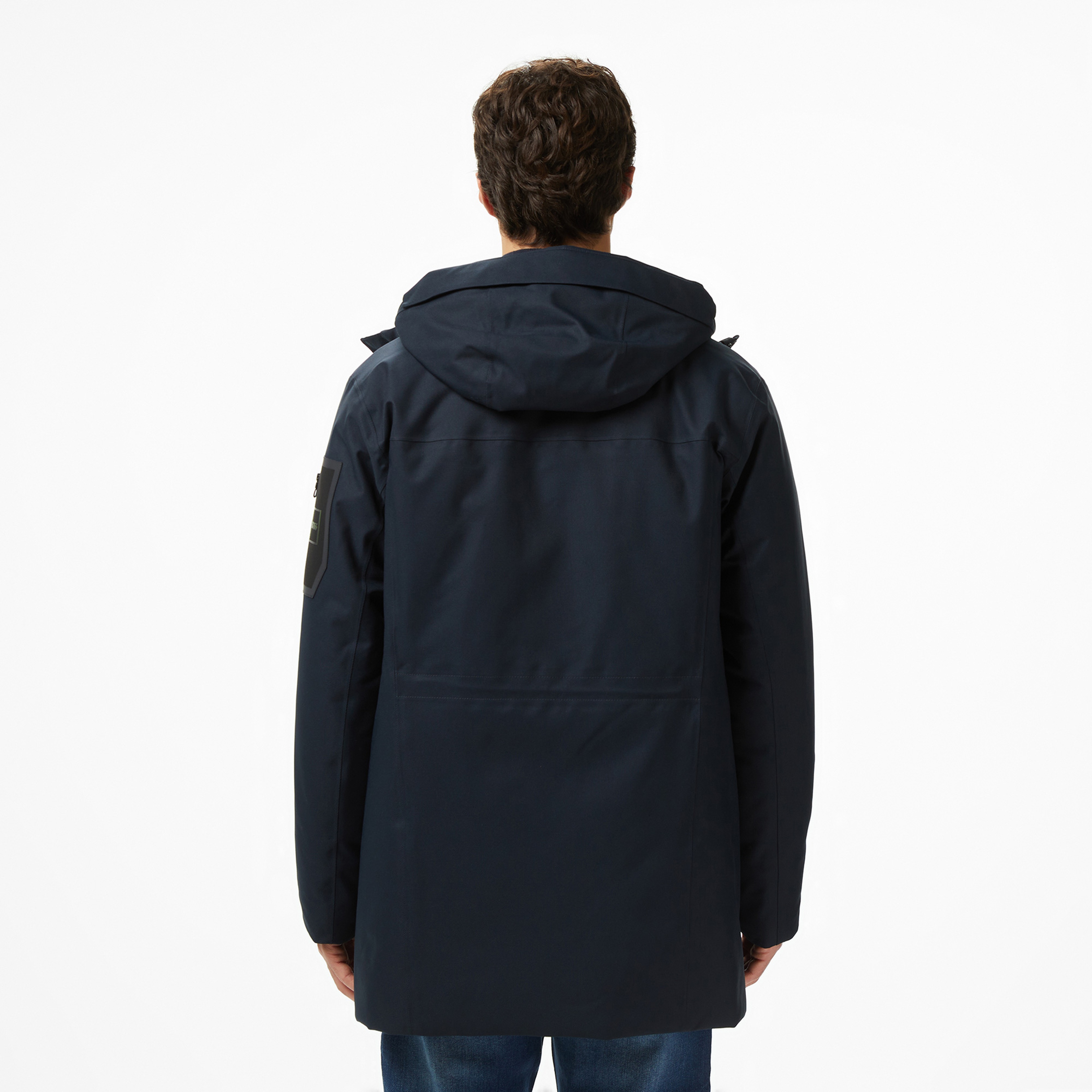 Boss Hexatech Erkek Lacivert Parka