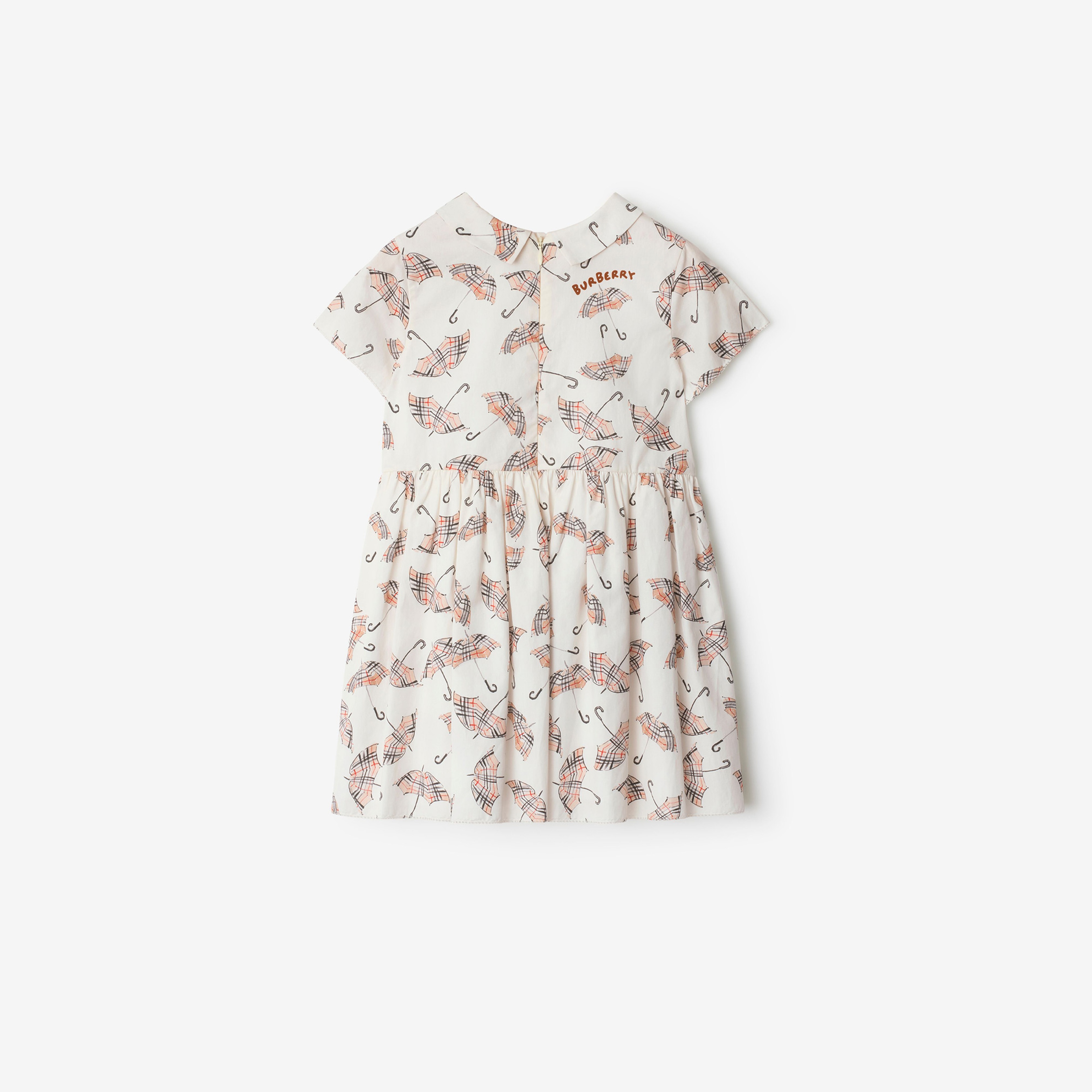 Burberry Çocuk Beyaz Elbise