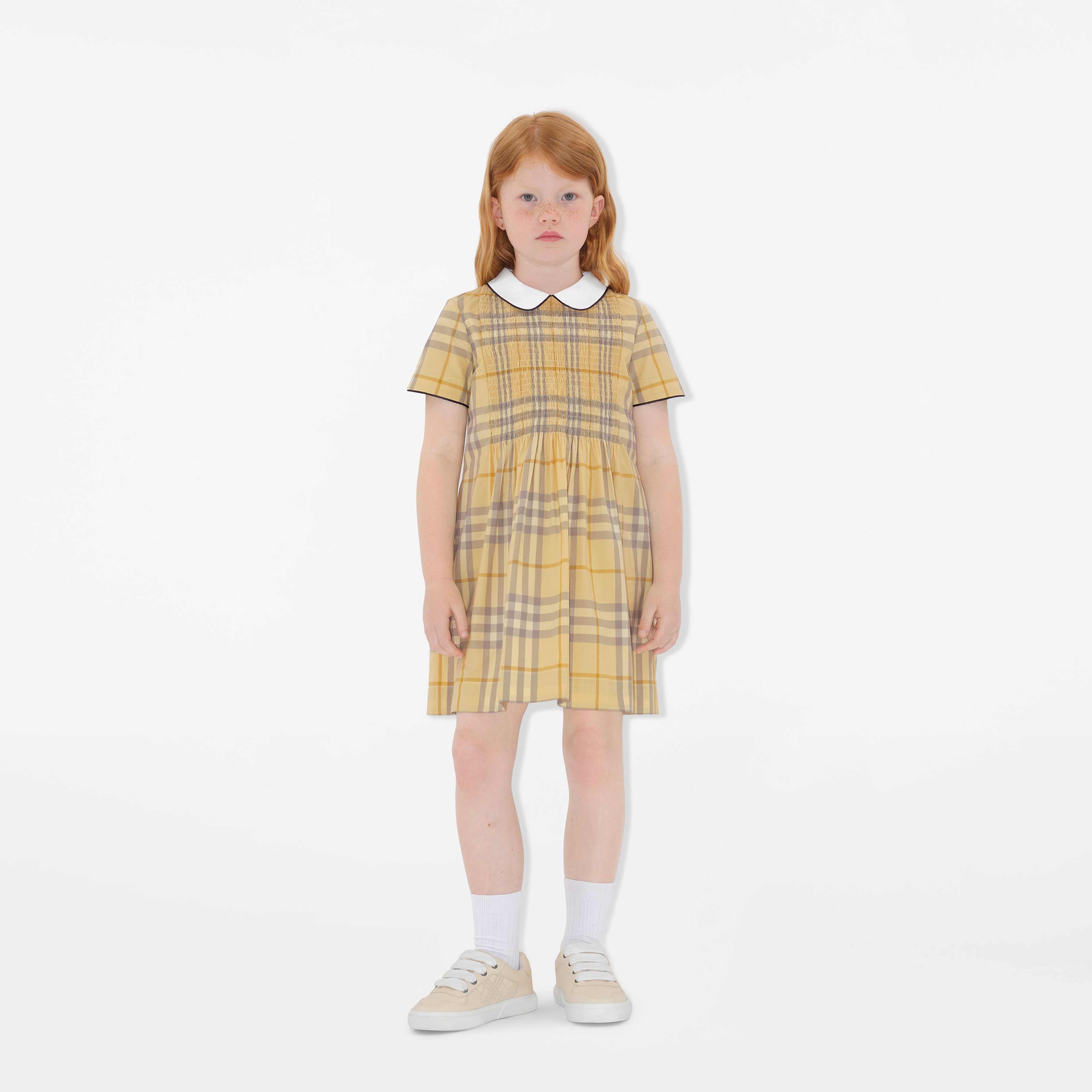 Burberry Çocuk Kahverengi Elbise