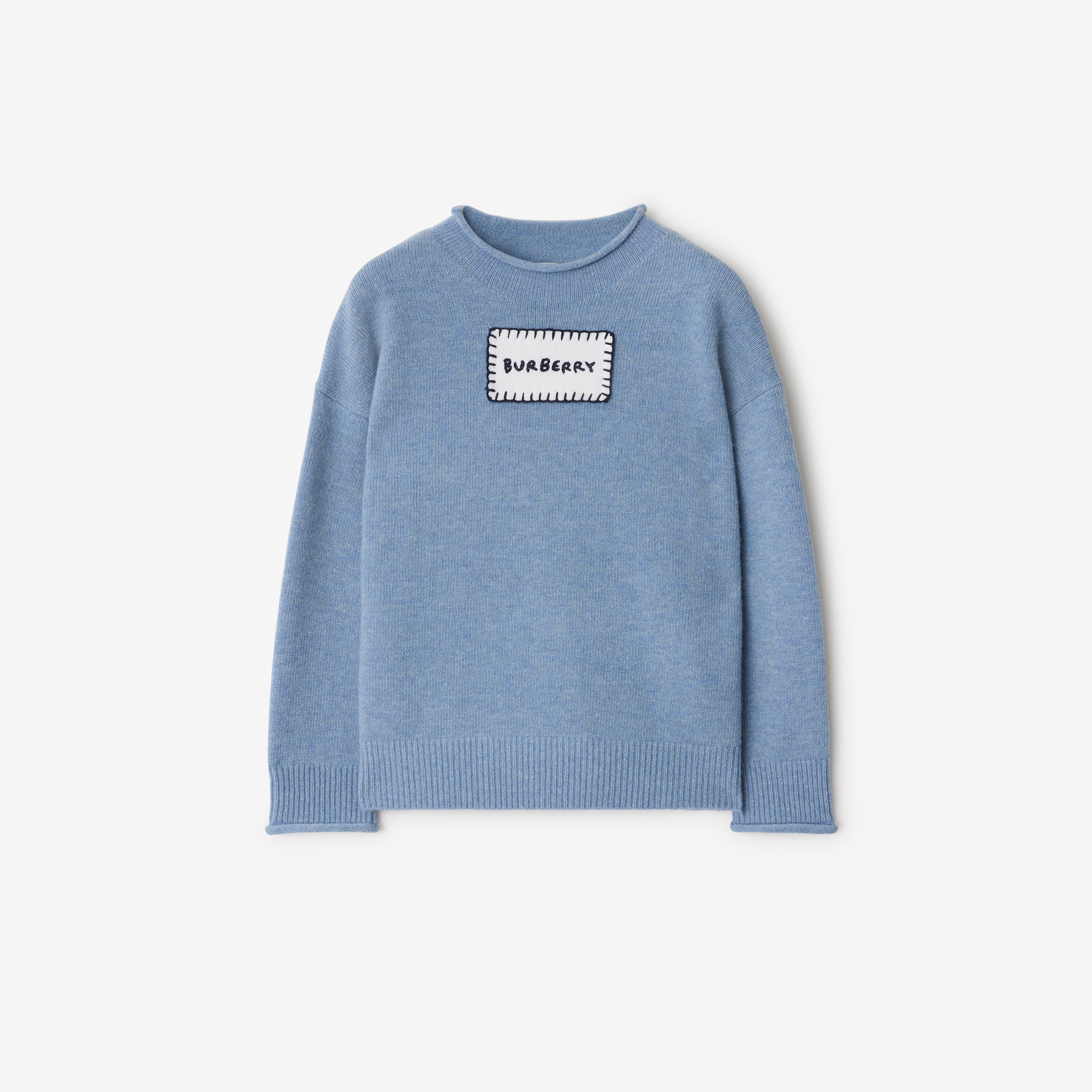 Burberry Çocuk Mavi Kazak