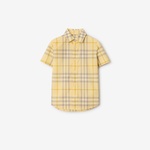 Burberry Çocuk Kahverengi Gömlek