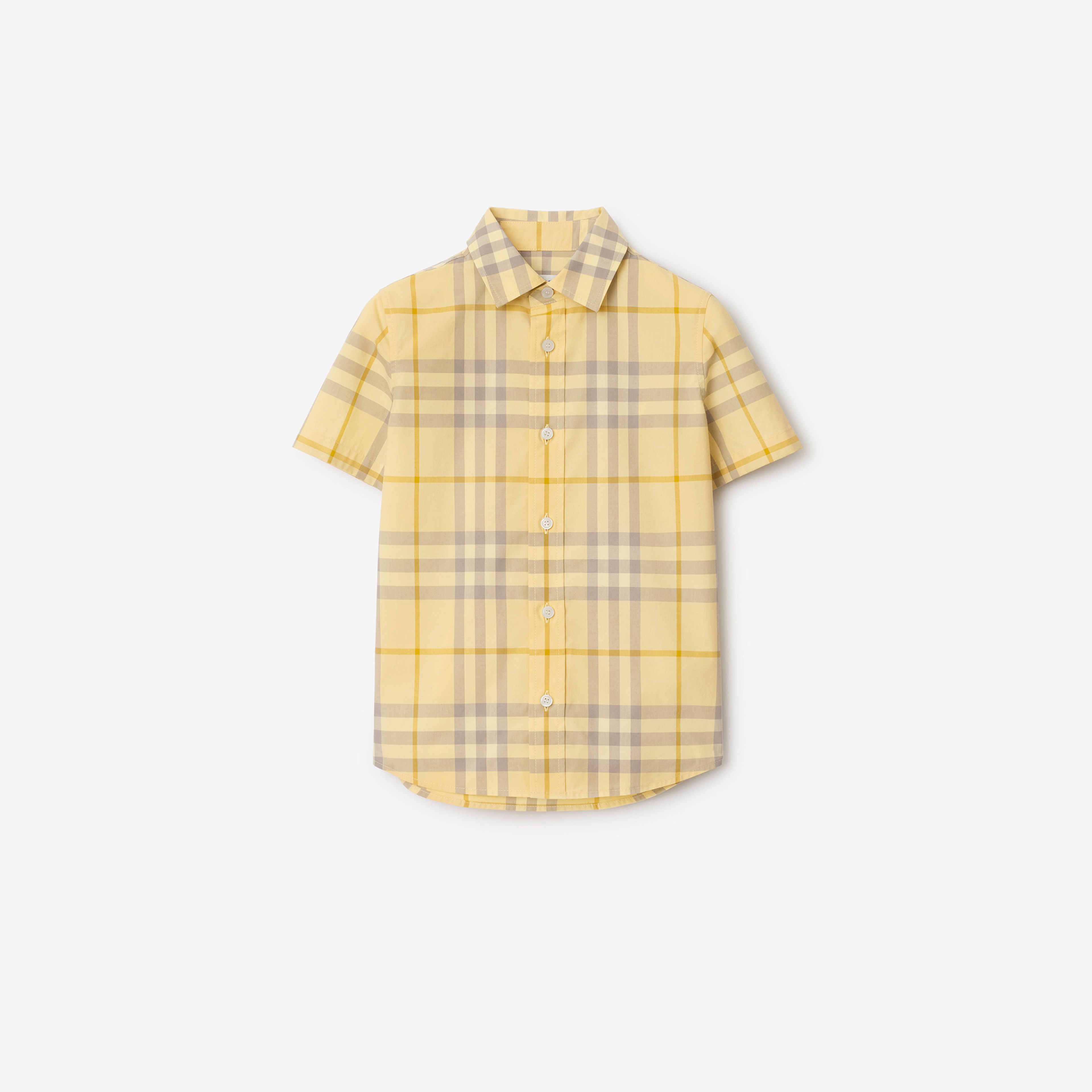 Burberry Çocuk Kahverengi Gömlek