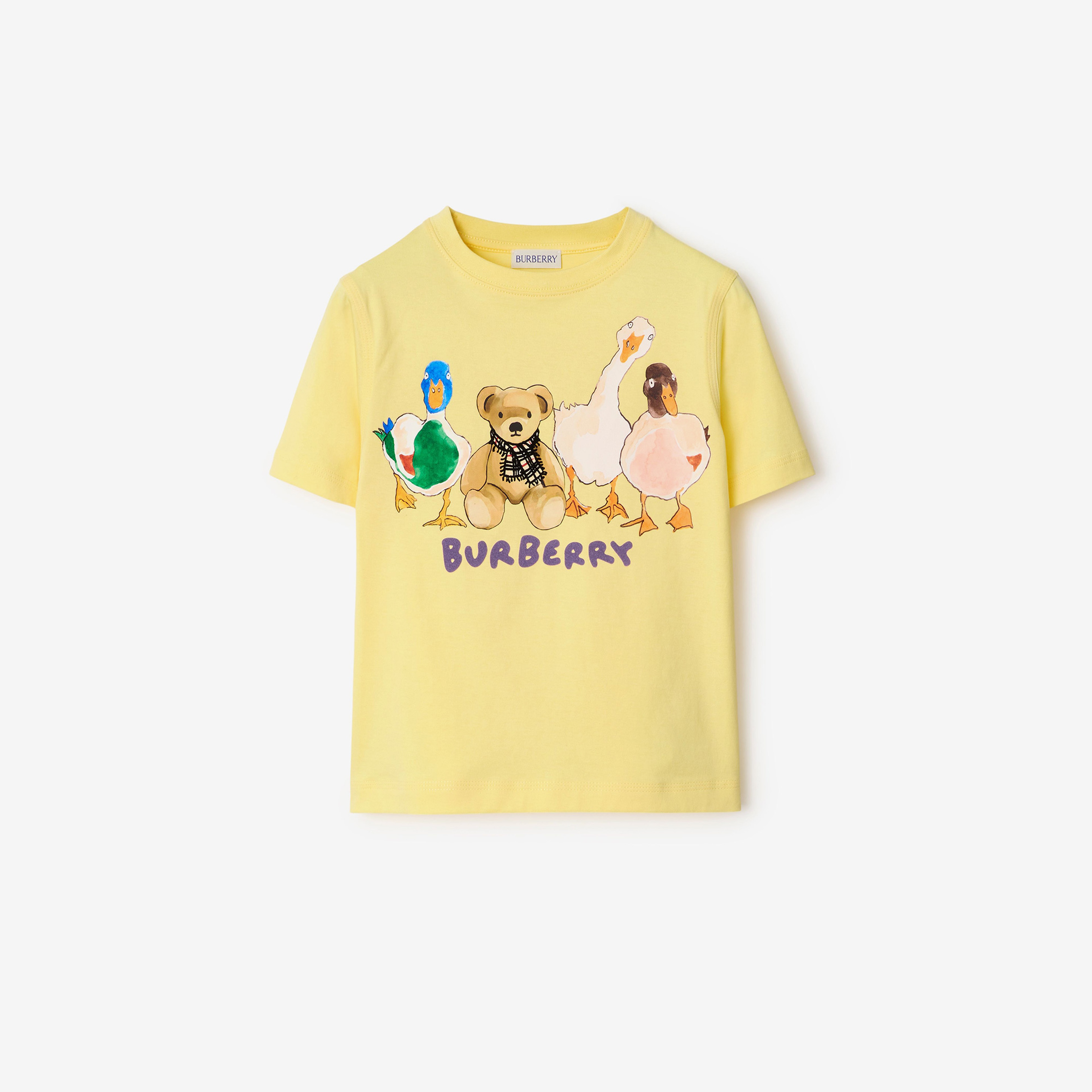 Burberry Çocuk Turuncu T-Shirt