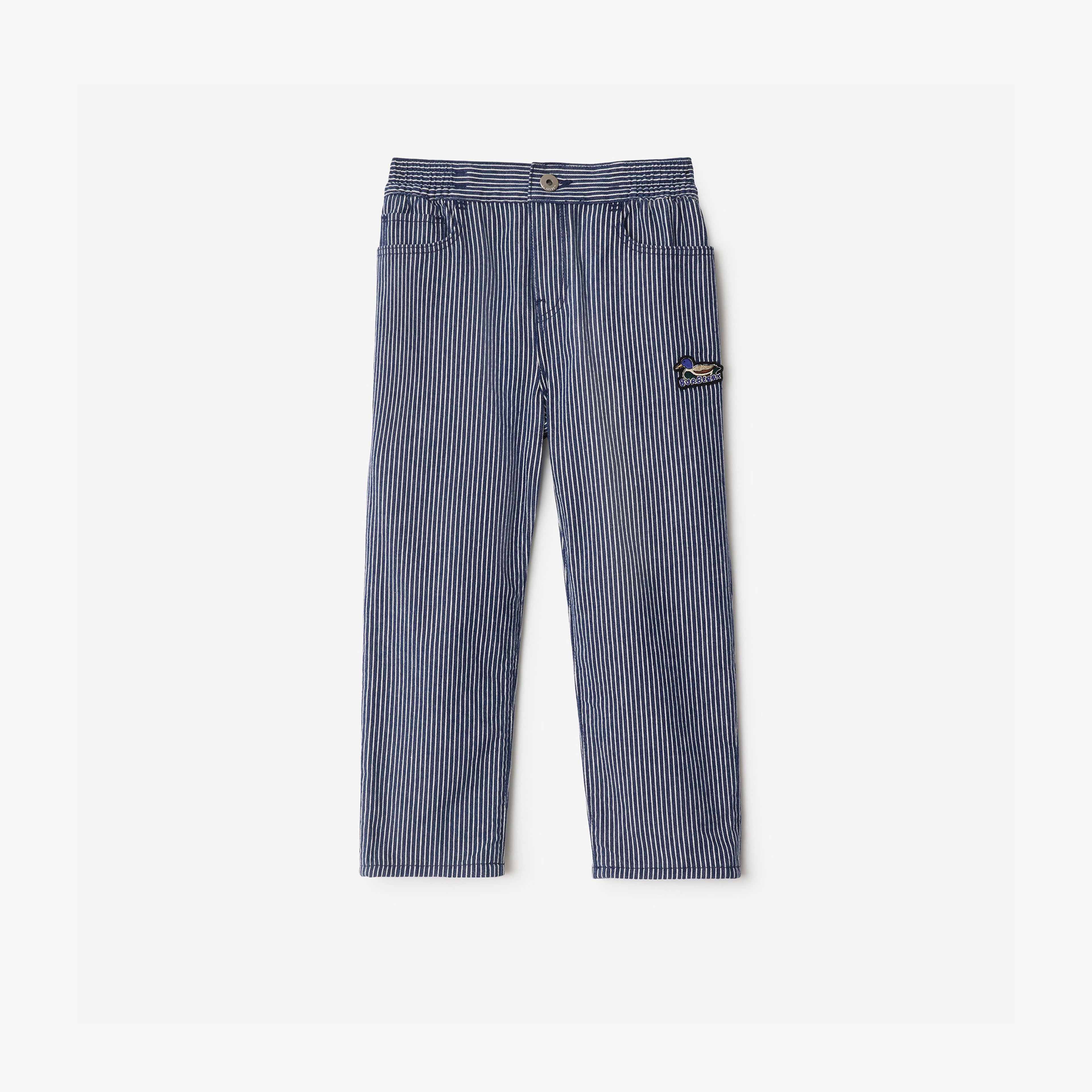 Burberry Çocuk Lacivert Pantolon