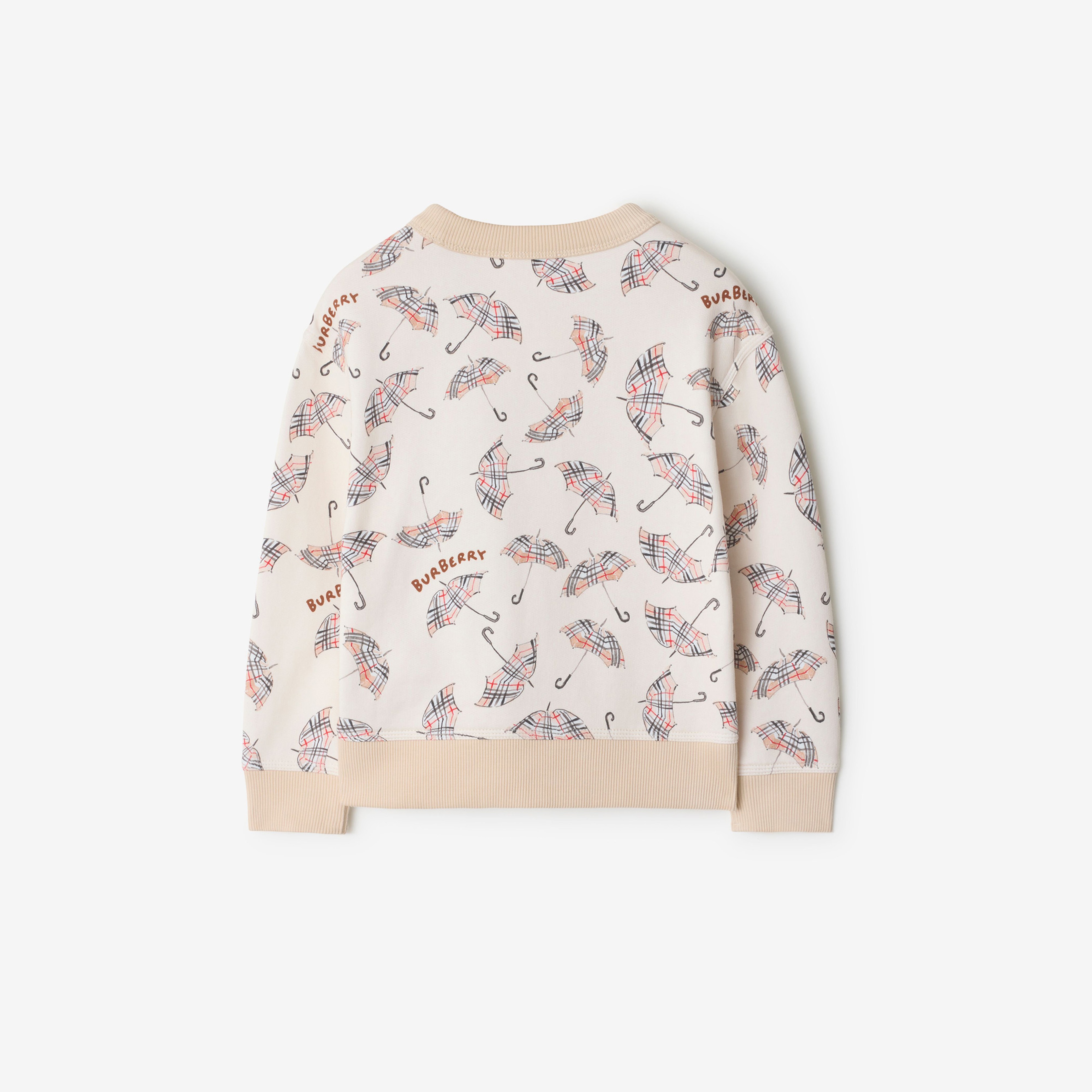 Burberry Çocuk Beyaz Sweatshirt