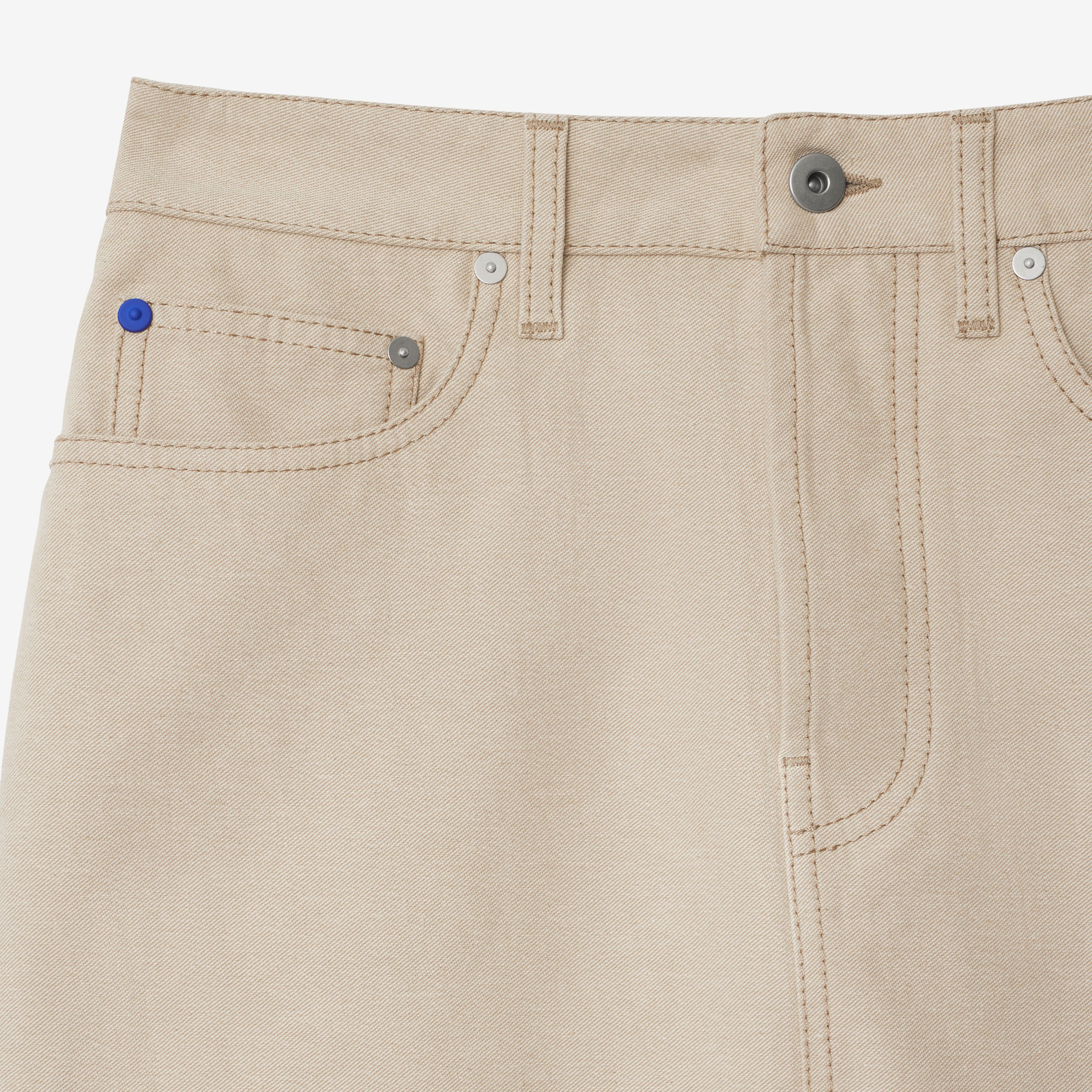 Burberry Kadın Gri Etek