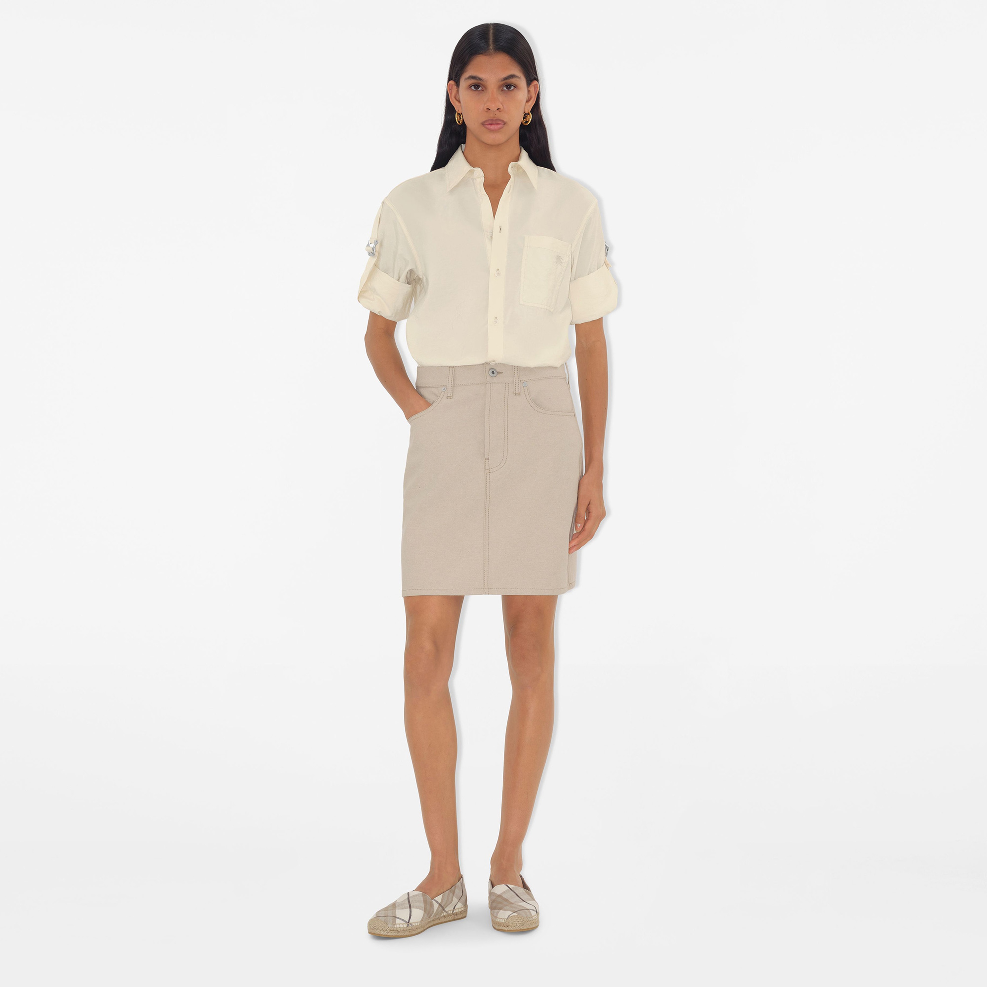 Burberry Kadın Beyaz Ayakkabı