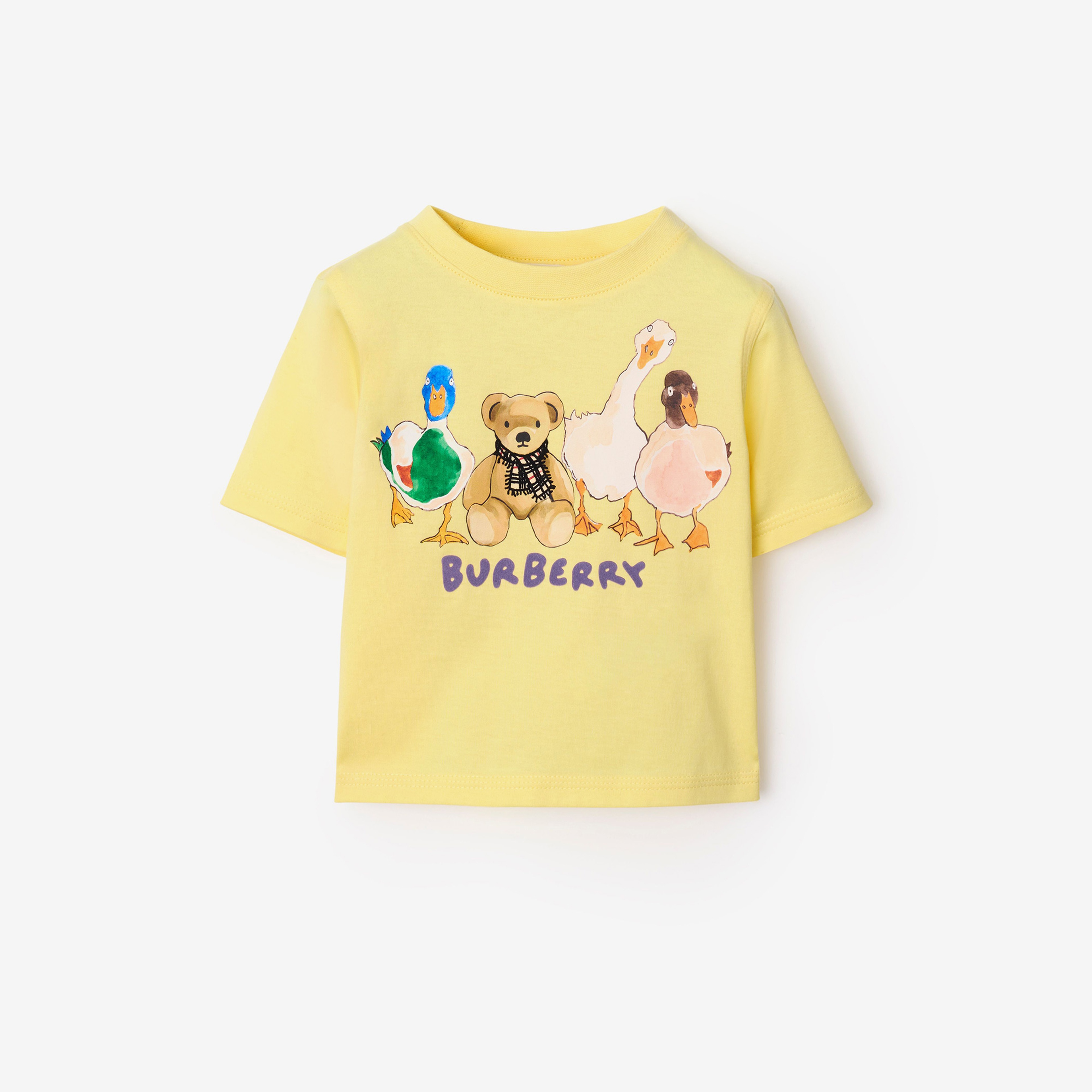 Burberry Çocuk Turuncu T-Shirt