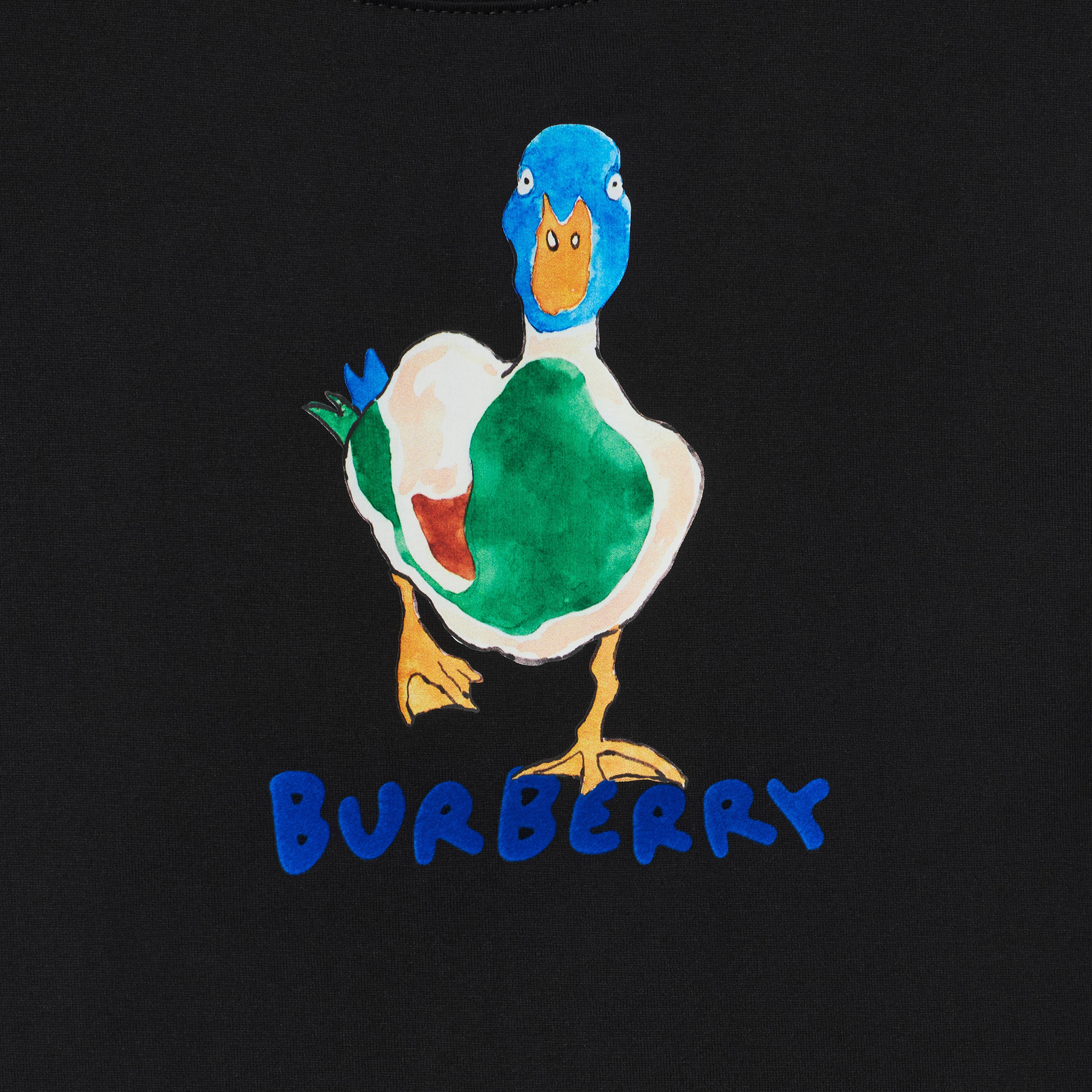 Burberry Çocuk Siyah T-Shirt