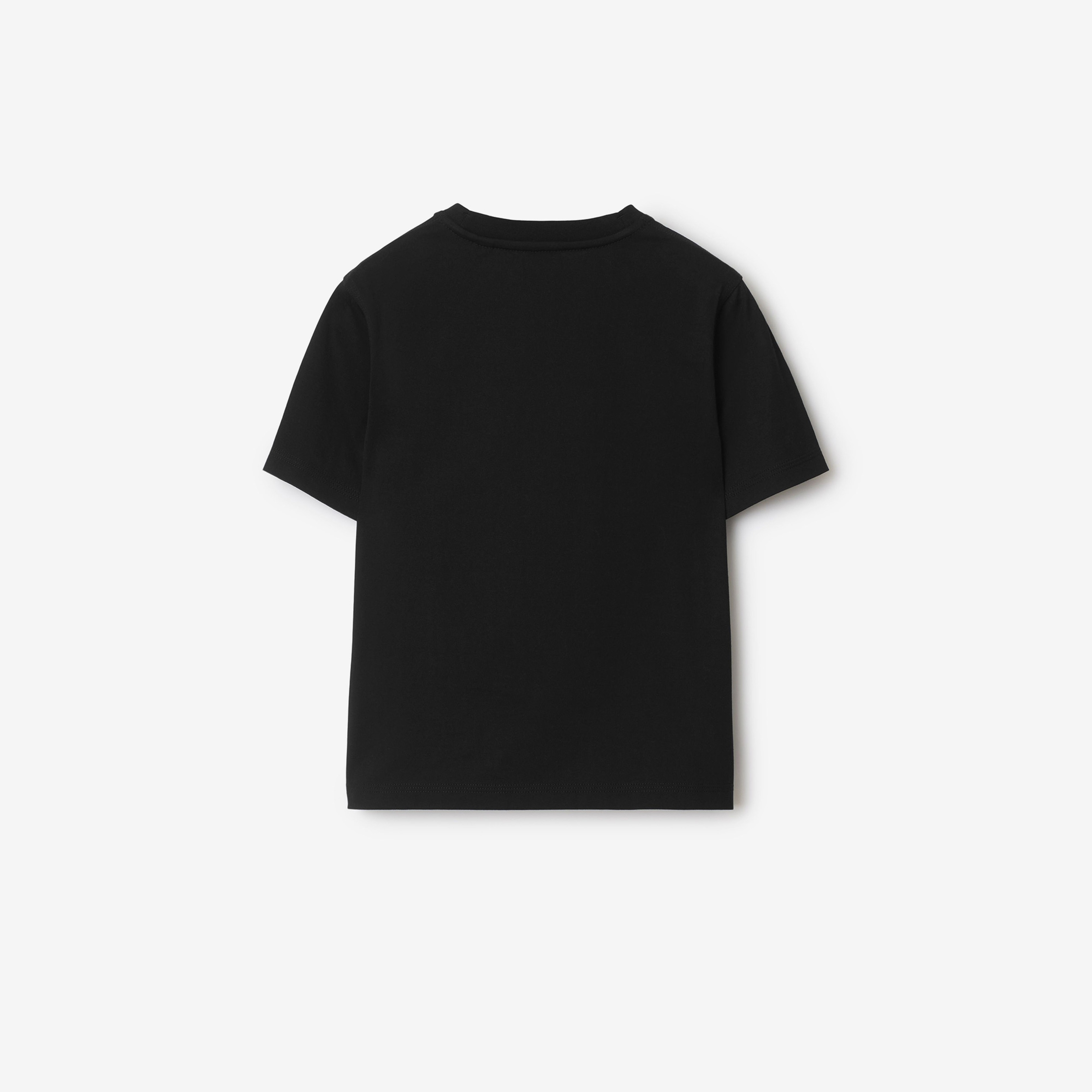 Burberry Çocuk Siyah T-Shirt