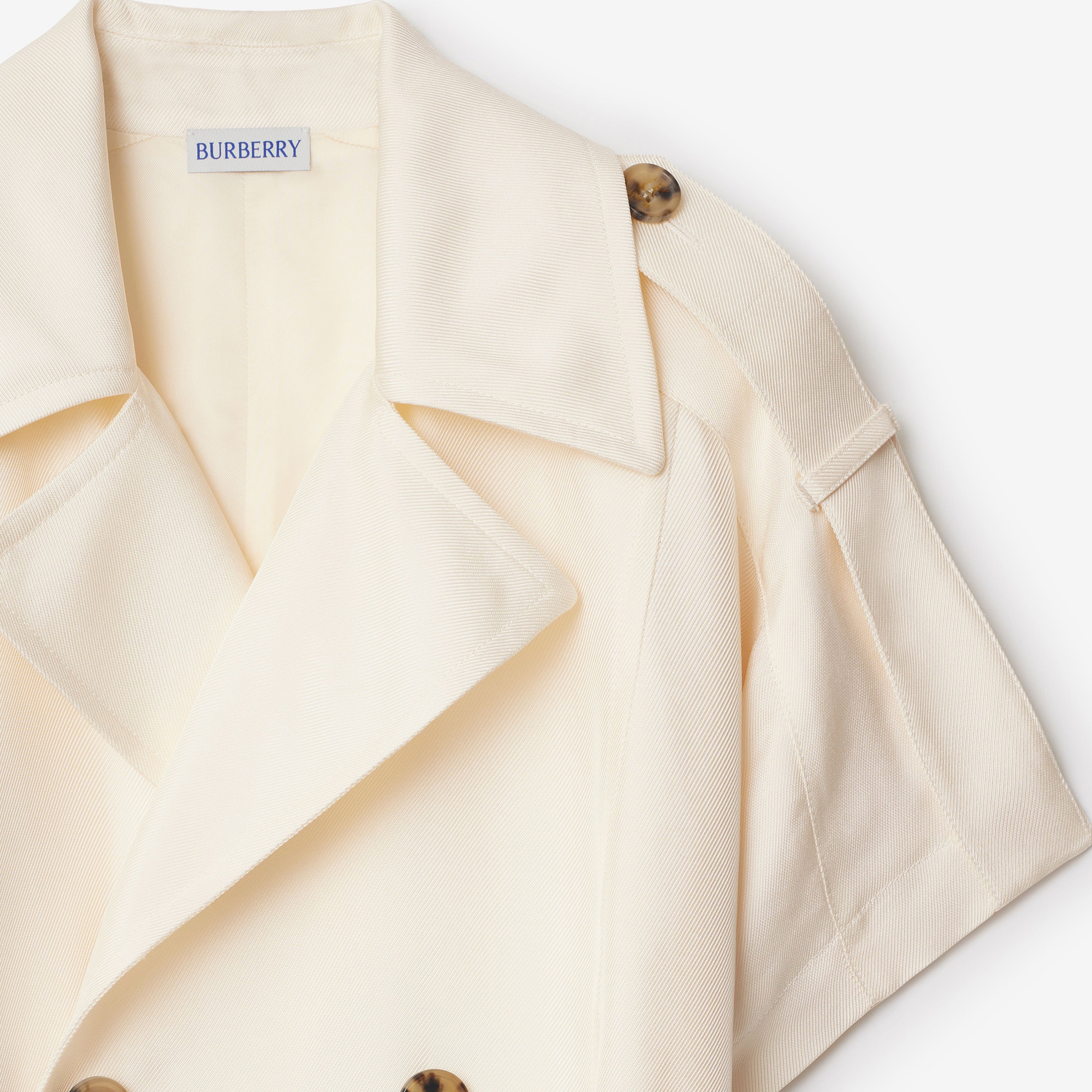 Burberry Kadın Beyaz Elbise