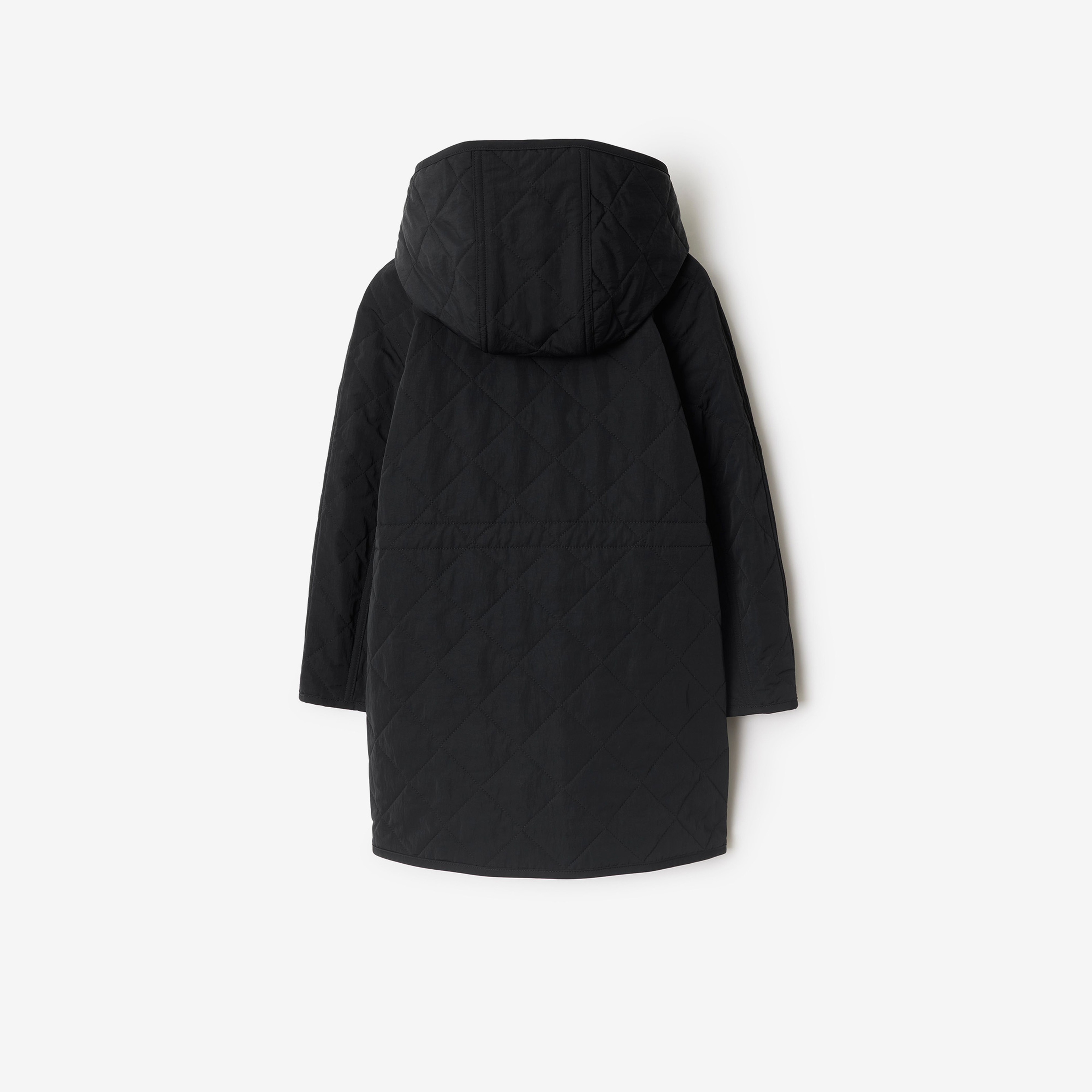 Burberry Çocuk Siyah Mont