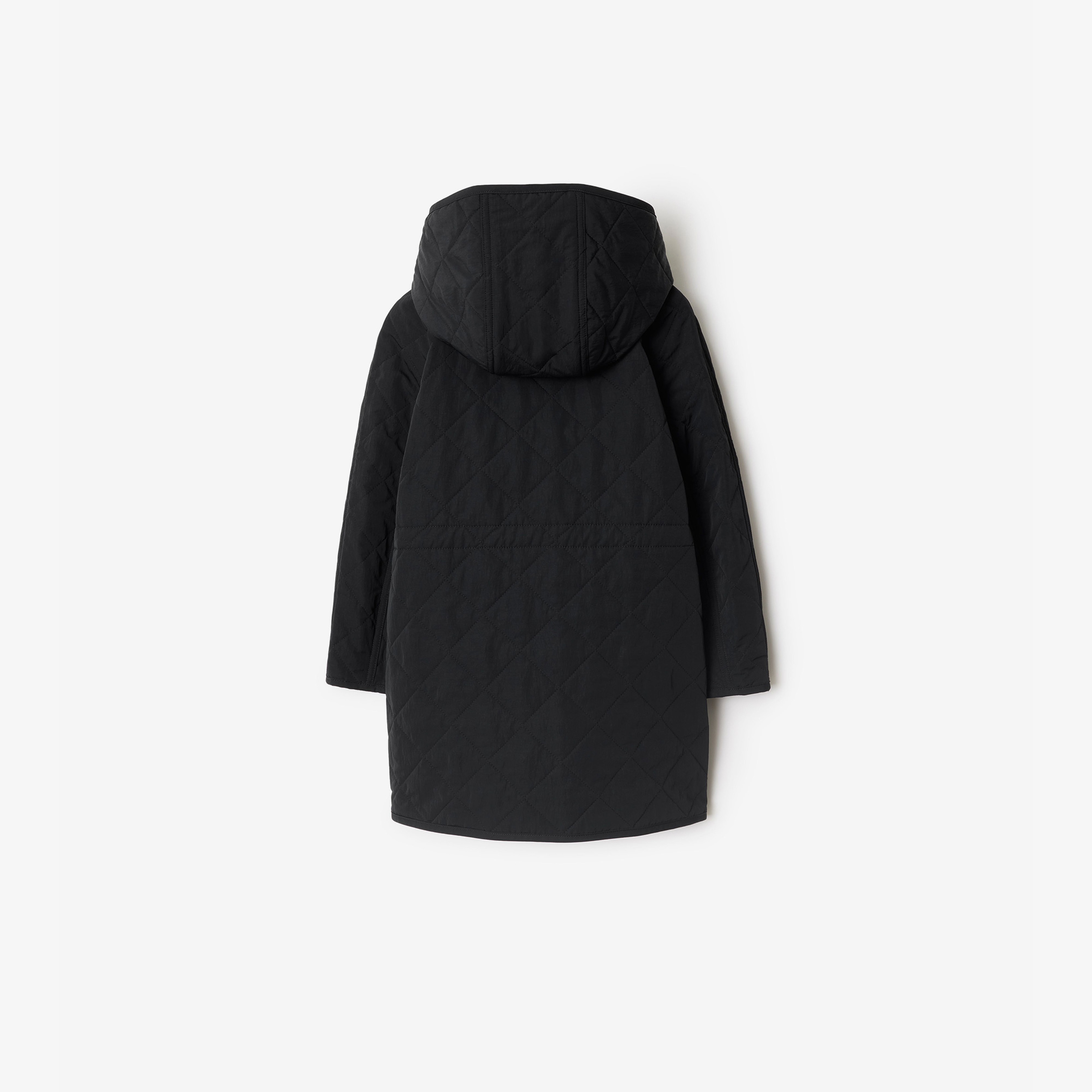 Burberry Çocuk Siyah Mont