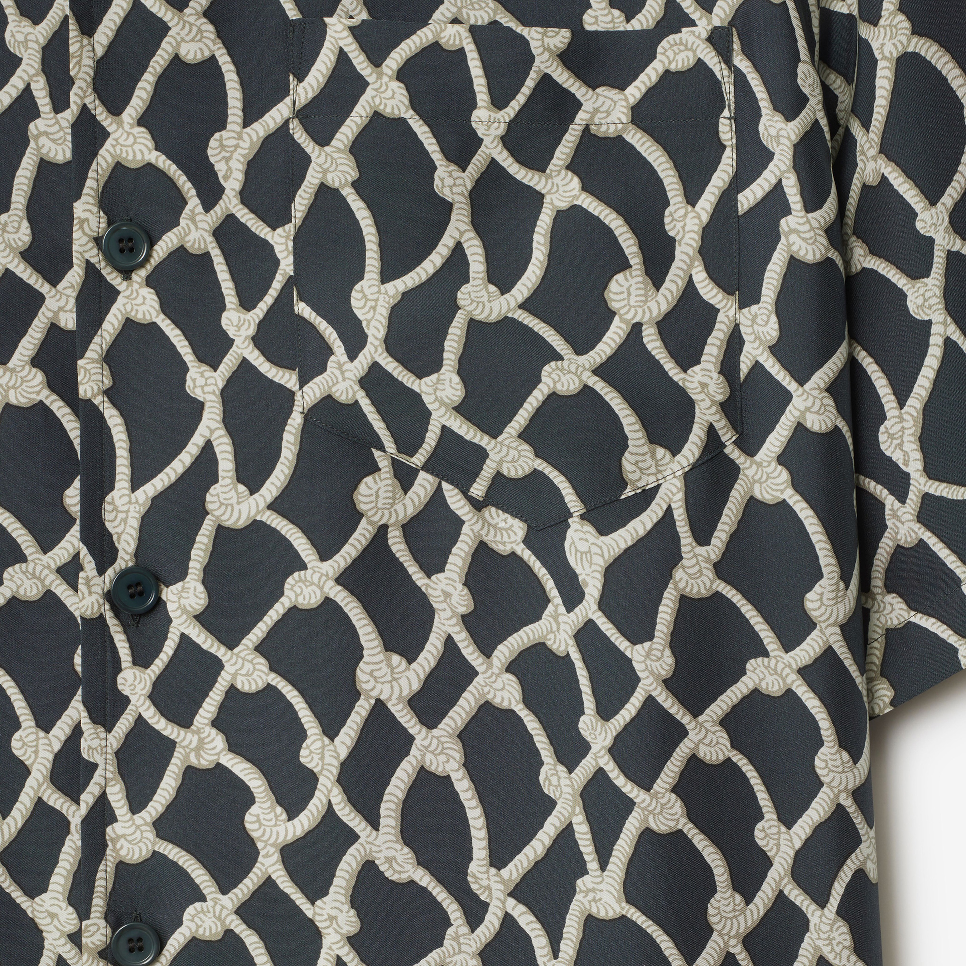 Burberry Erkek Gri Gömlek