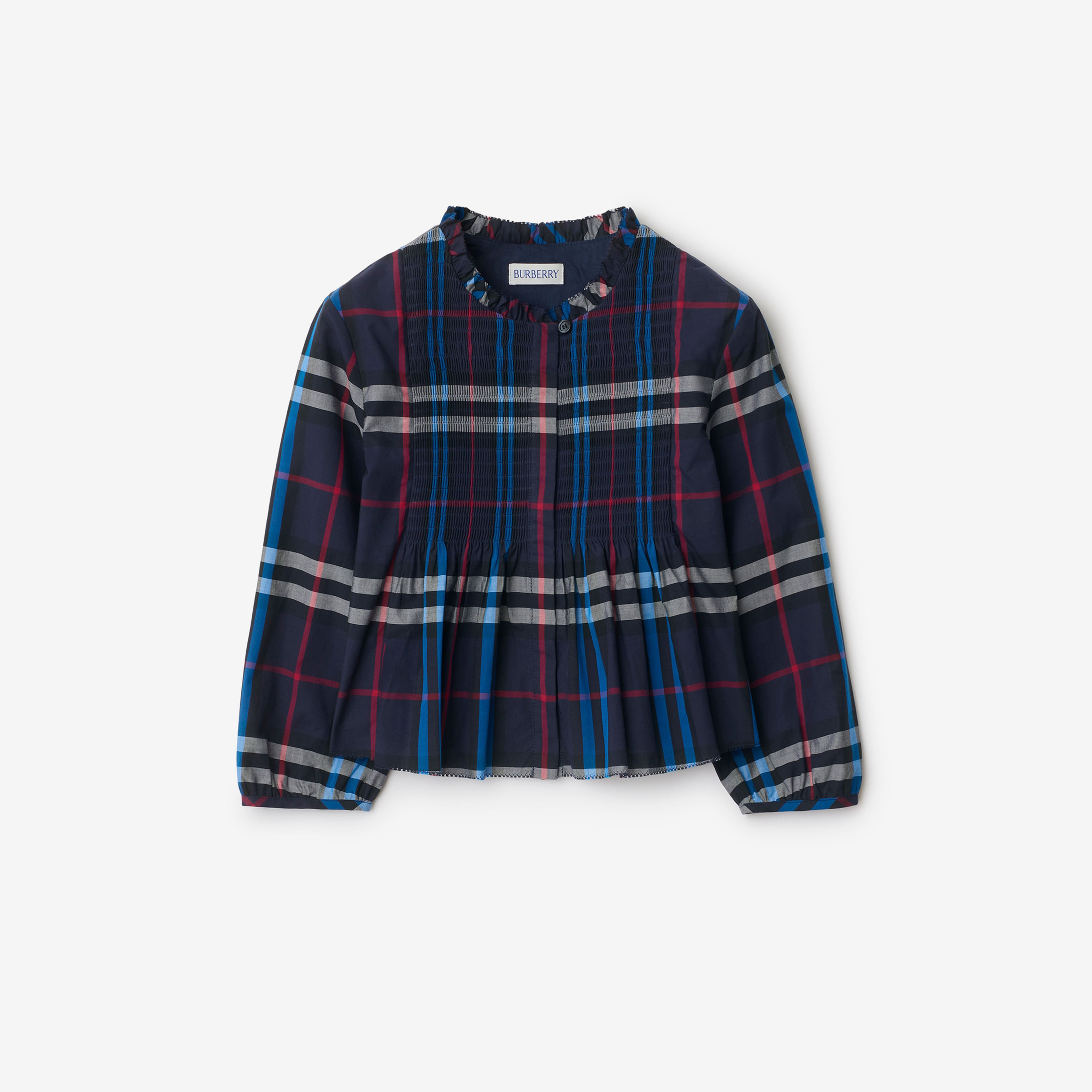 Burberry Çocuk Mavi Gömlek