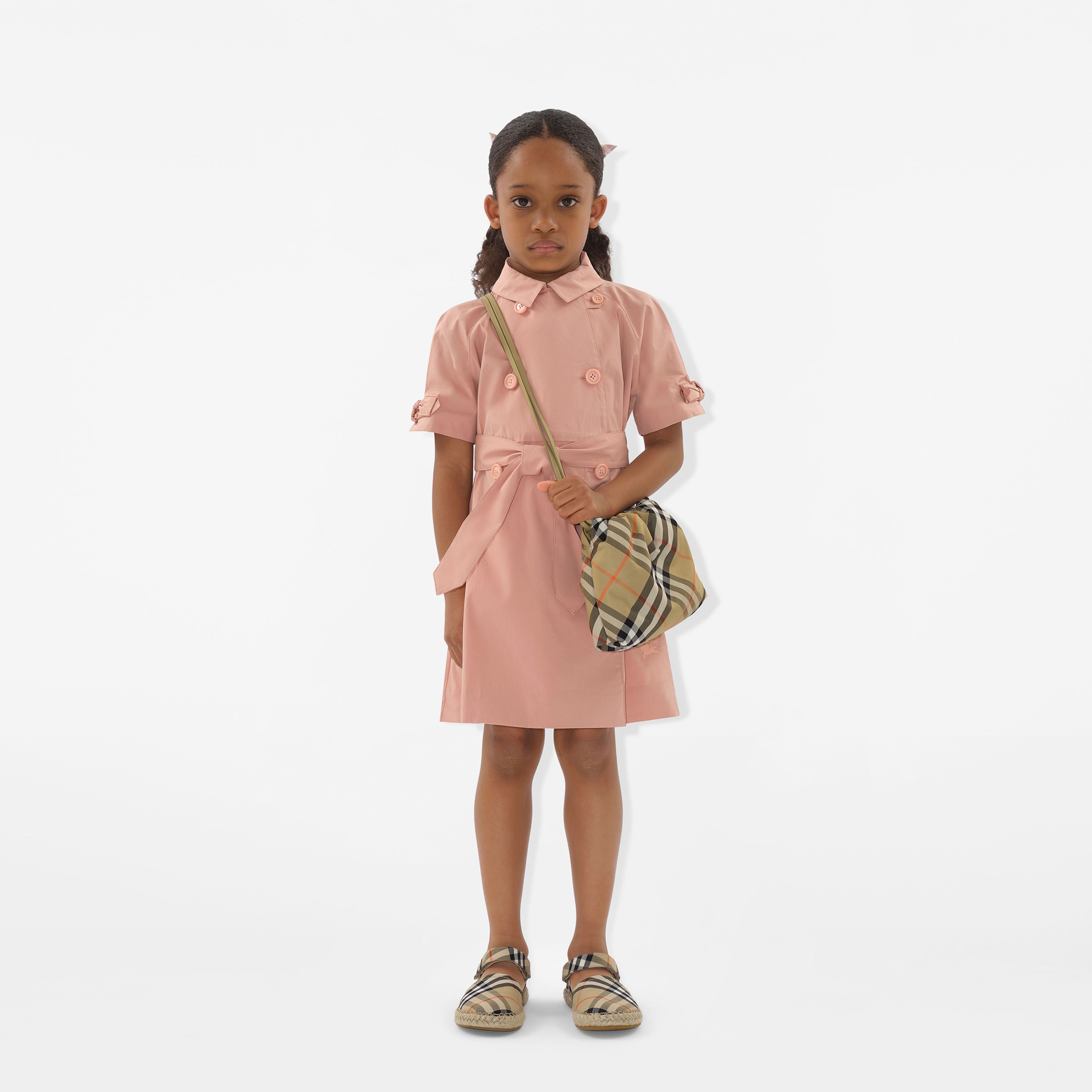 Burberry Çocuk Pembe Elbise