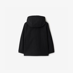 Burberry Çocuk Siyah Mont