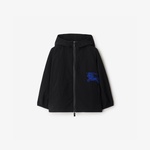 Burberry Çocuk Siyah Mont