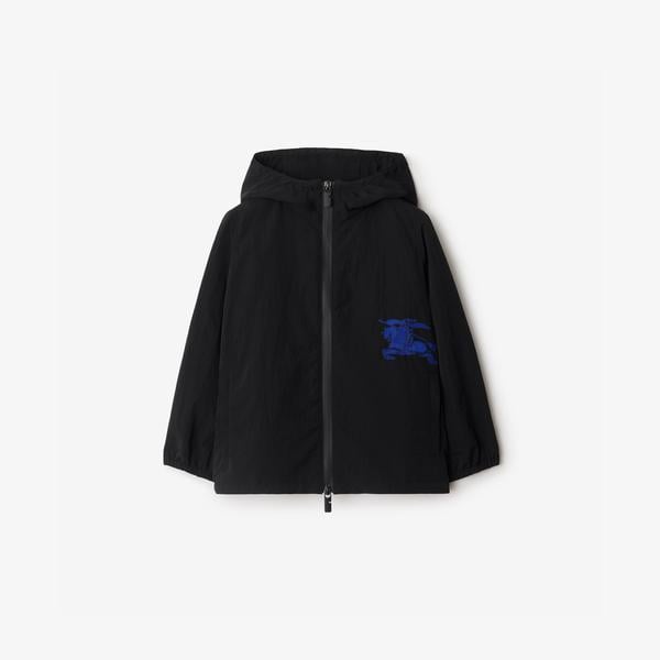 Burberry Çocuk Siyah Mont