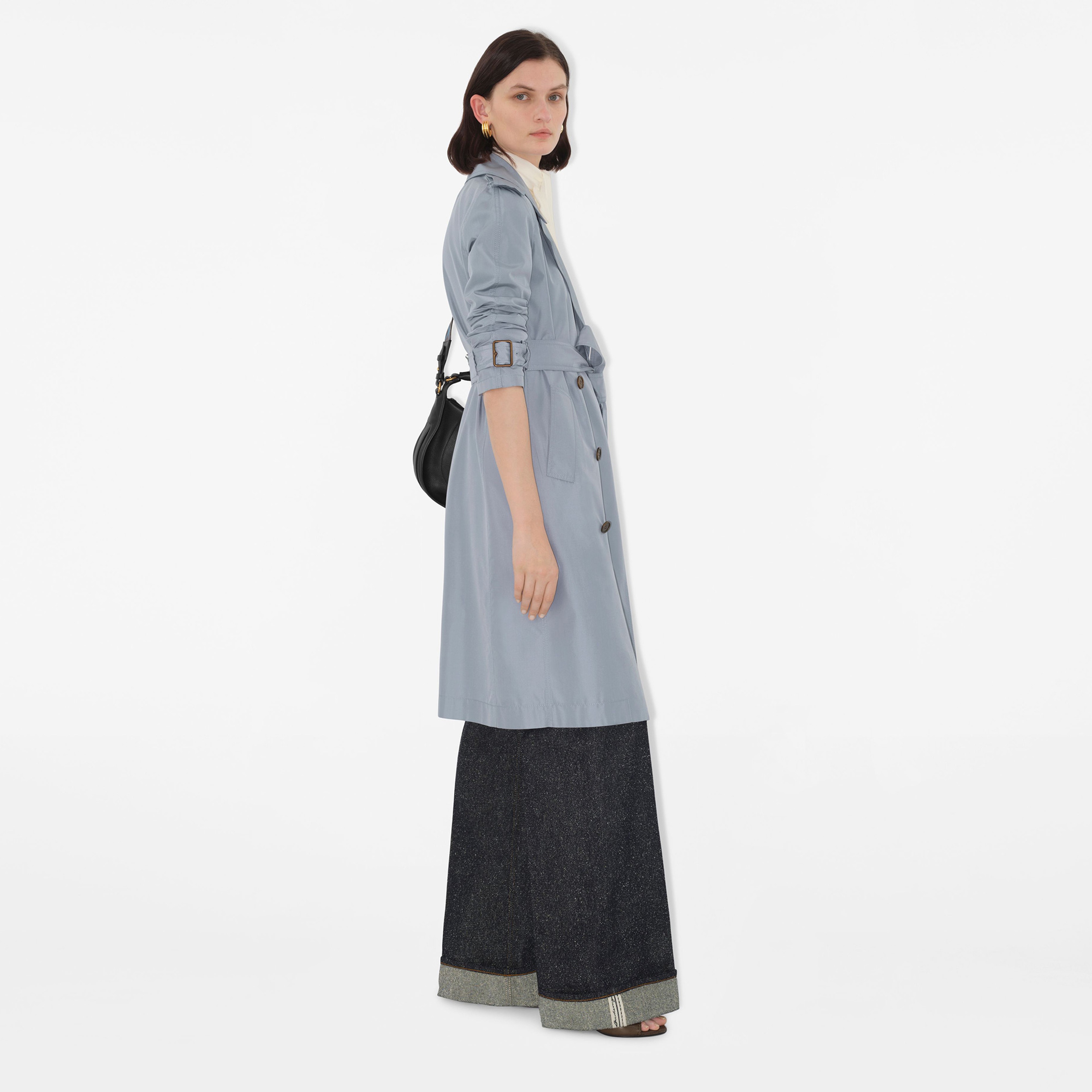 Burberry Kadın Gri Mont