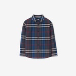 Burberry Çocuk Mavi Gömlek