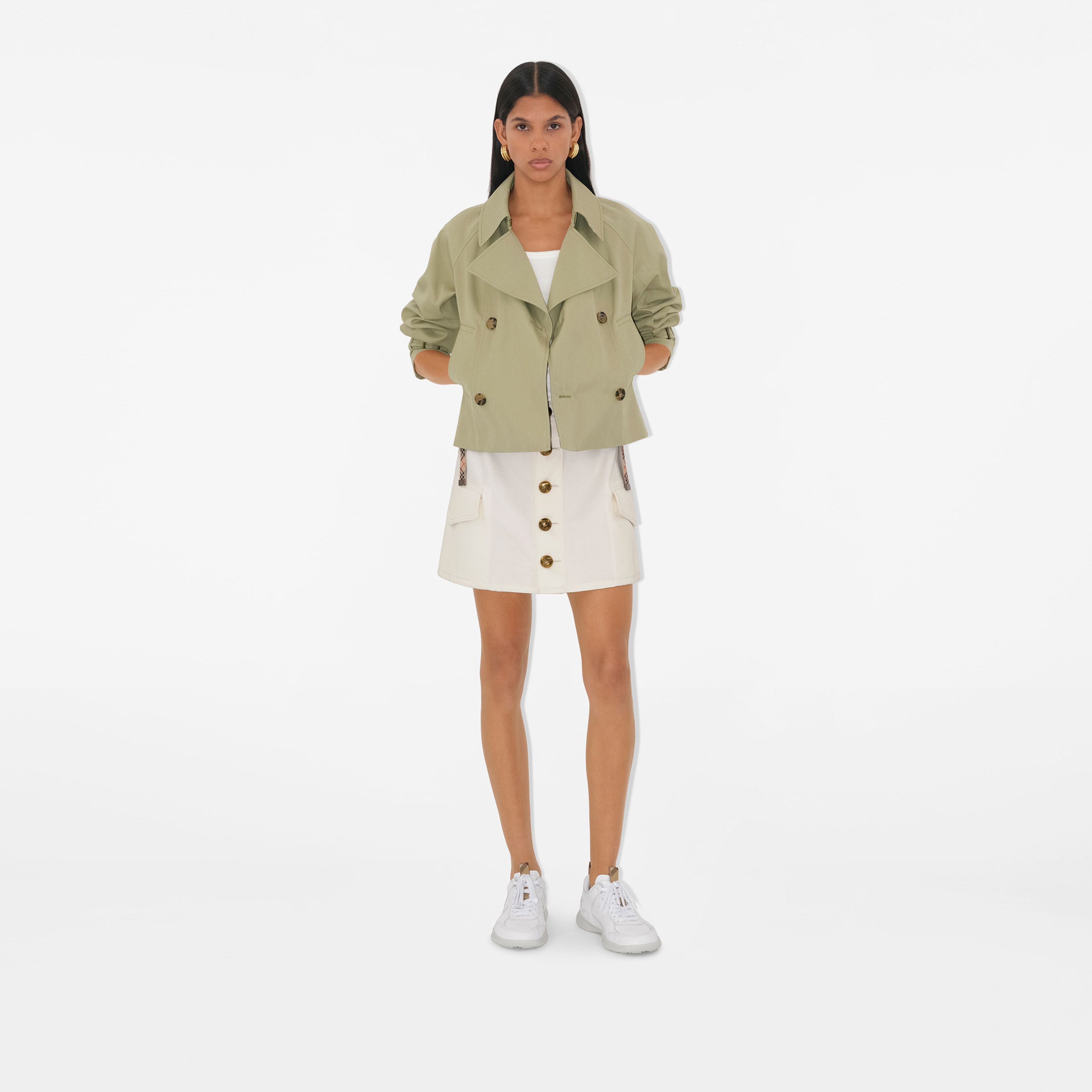 Burberry Kadın Beyaz Ayakkabı