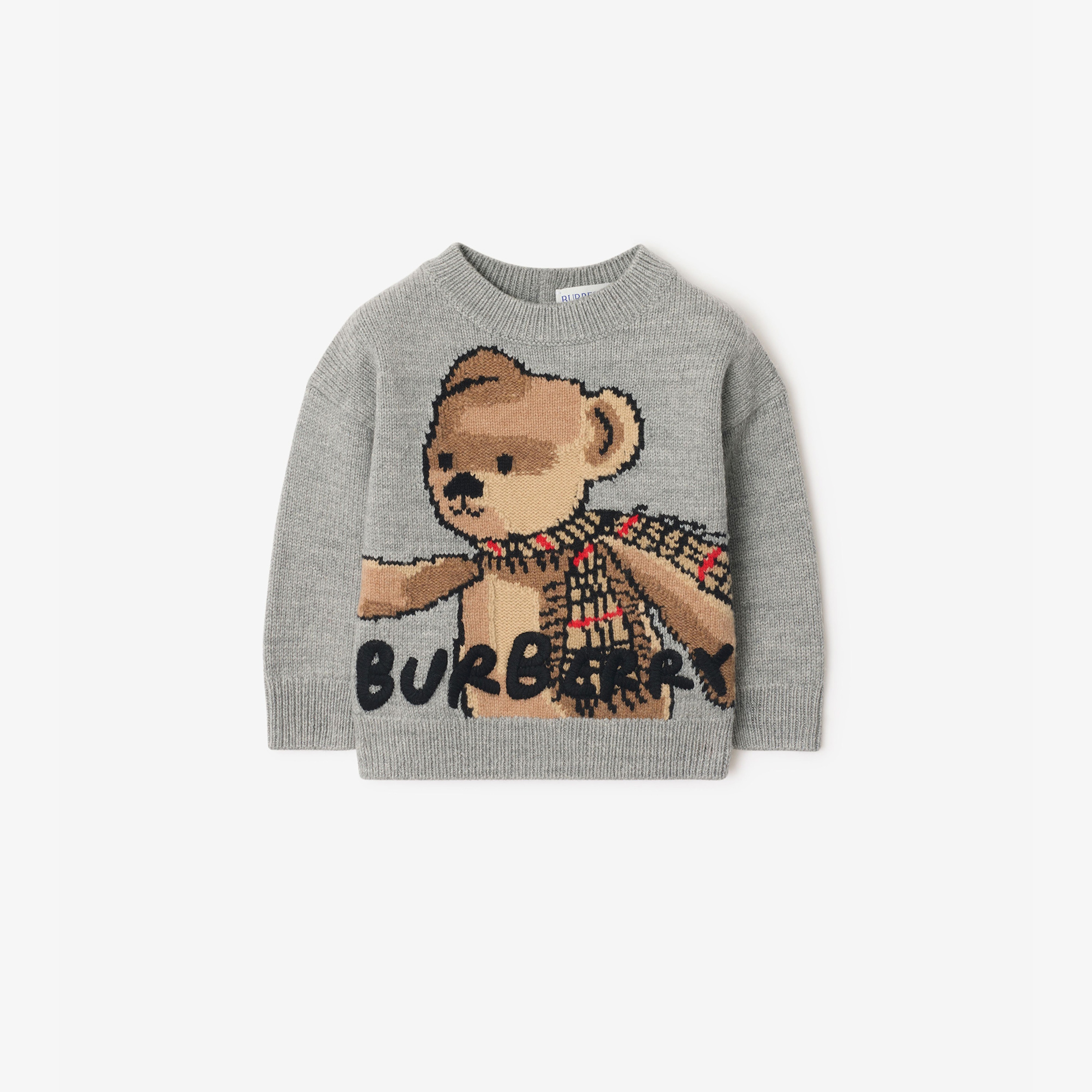 Burberry Çocuk Gri Kazak