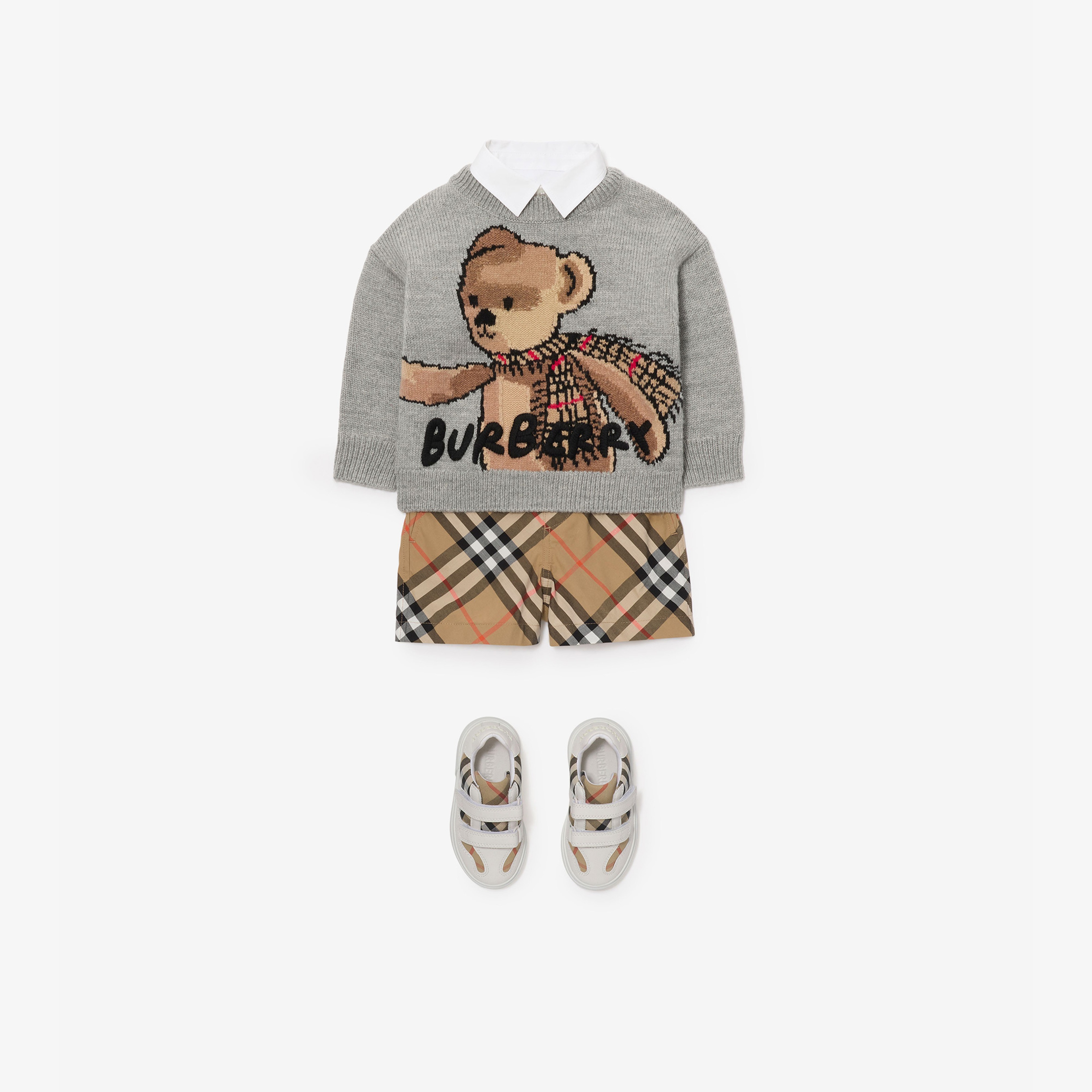 Burberry Çocuk Gri Kazak