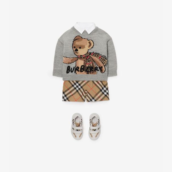 Burberry Çocuk Gri Kazak