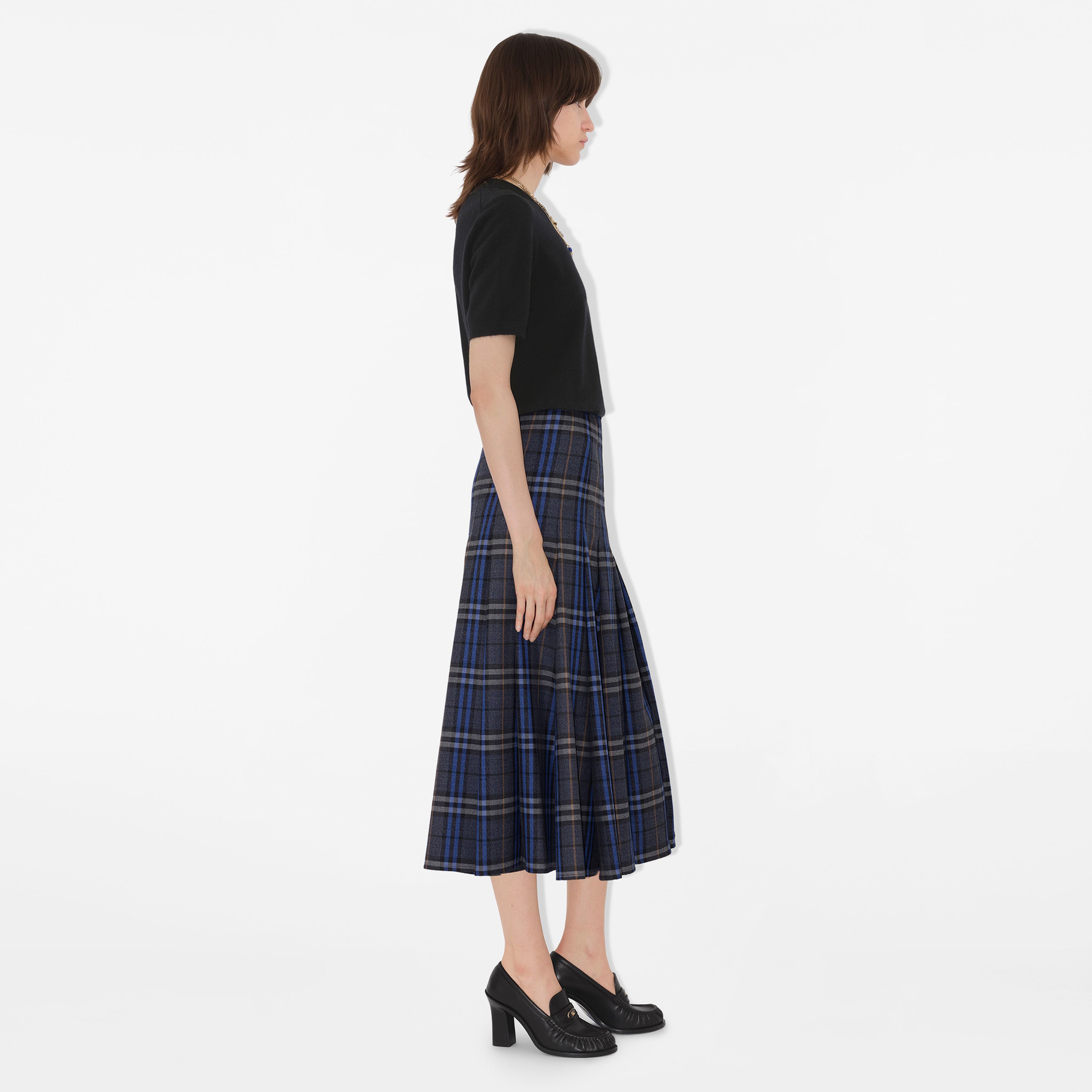 Burberry Kadın Mavi Etek