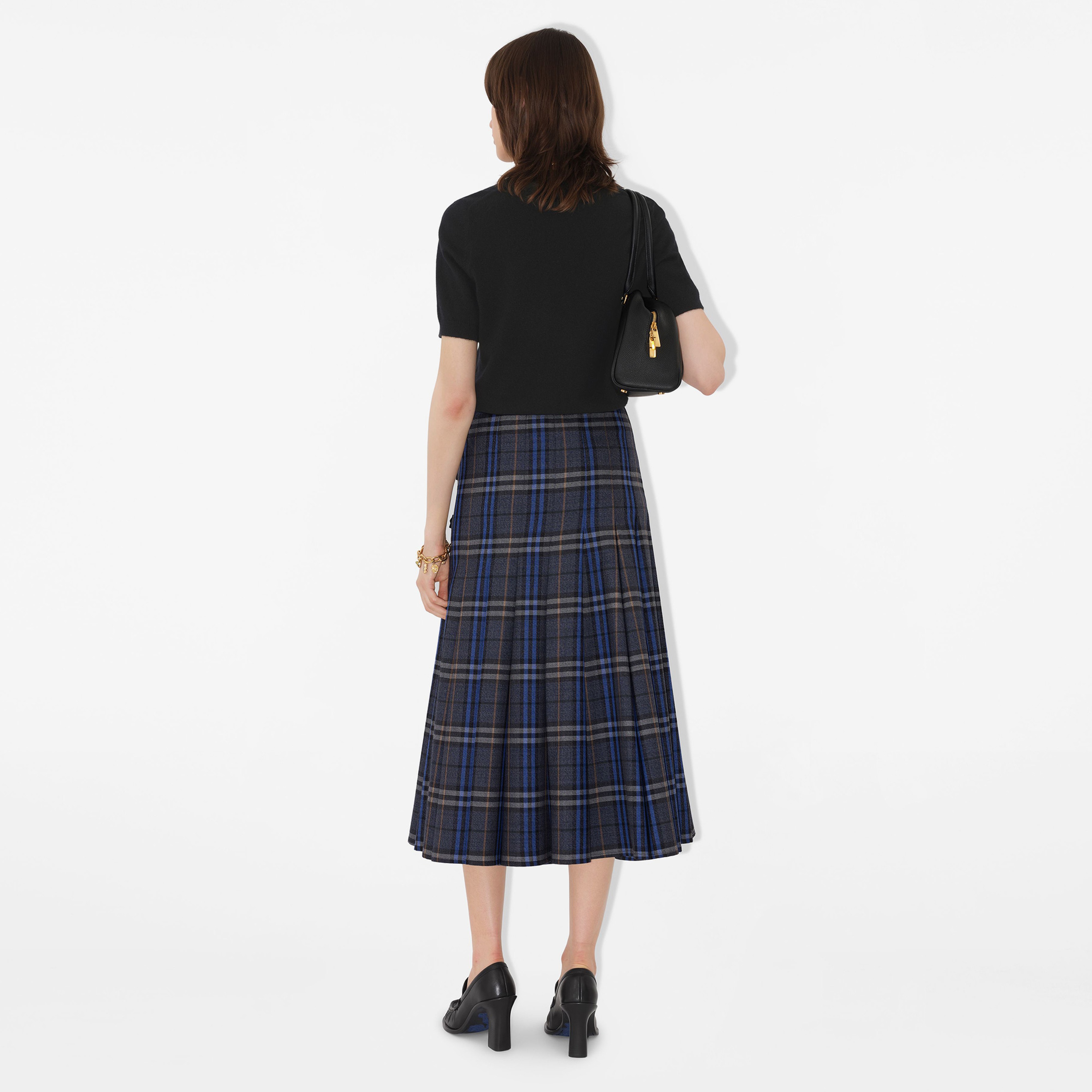 Burberry Kadın Mavi Etek