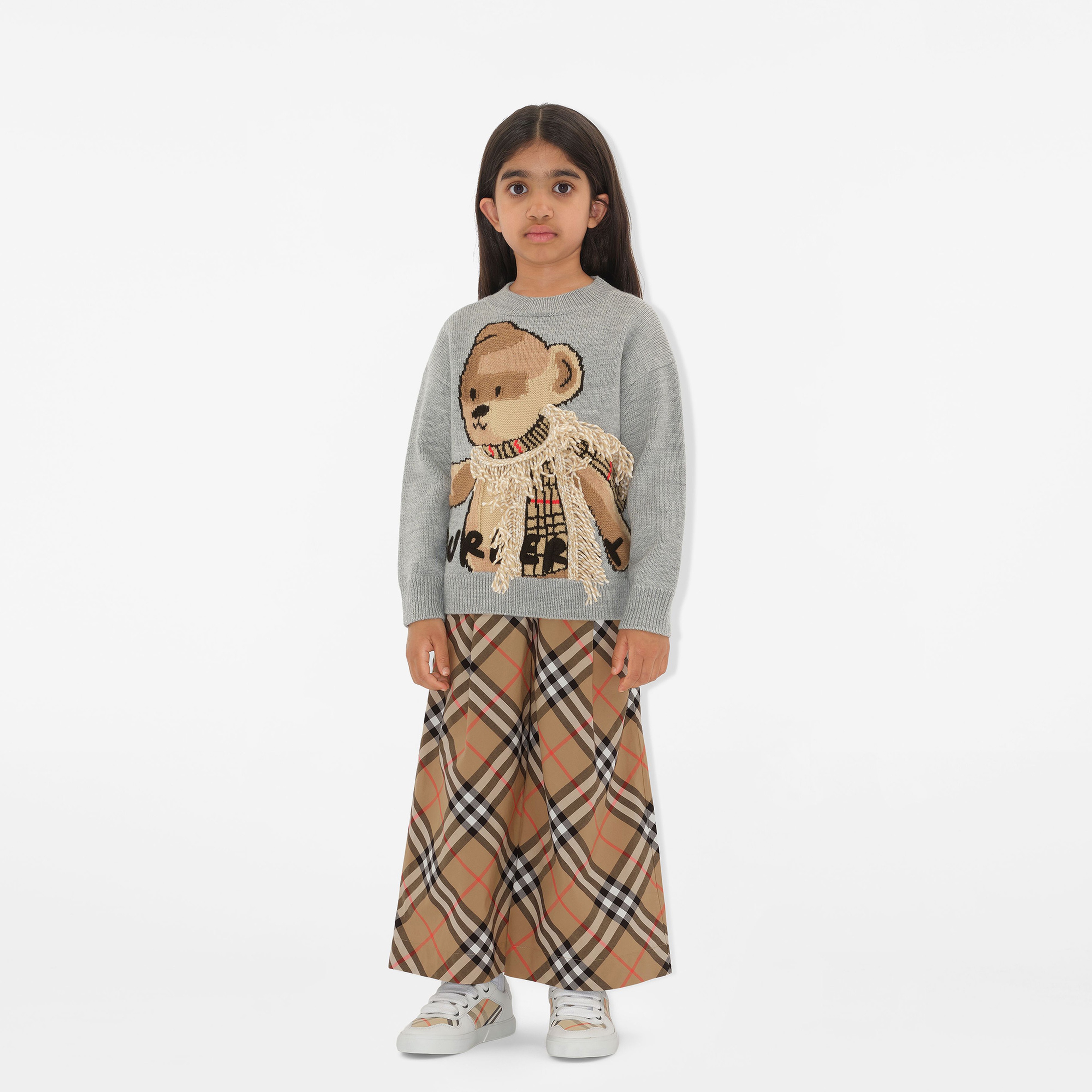 Burberry Çocuk Gri Kazak