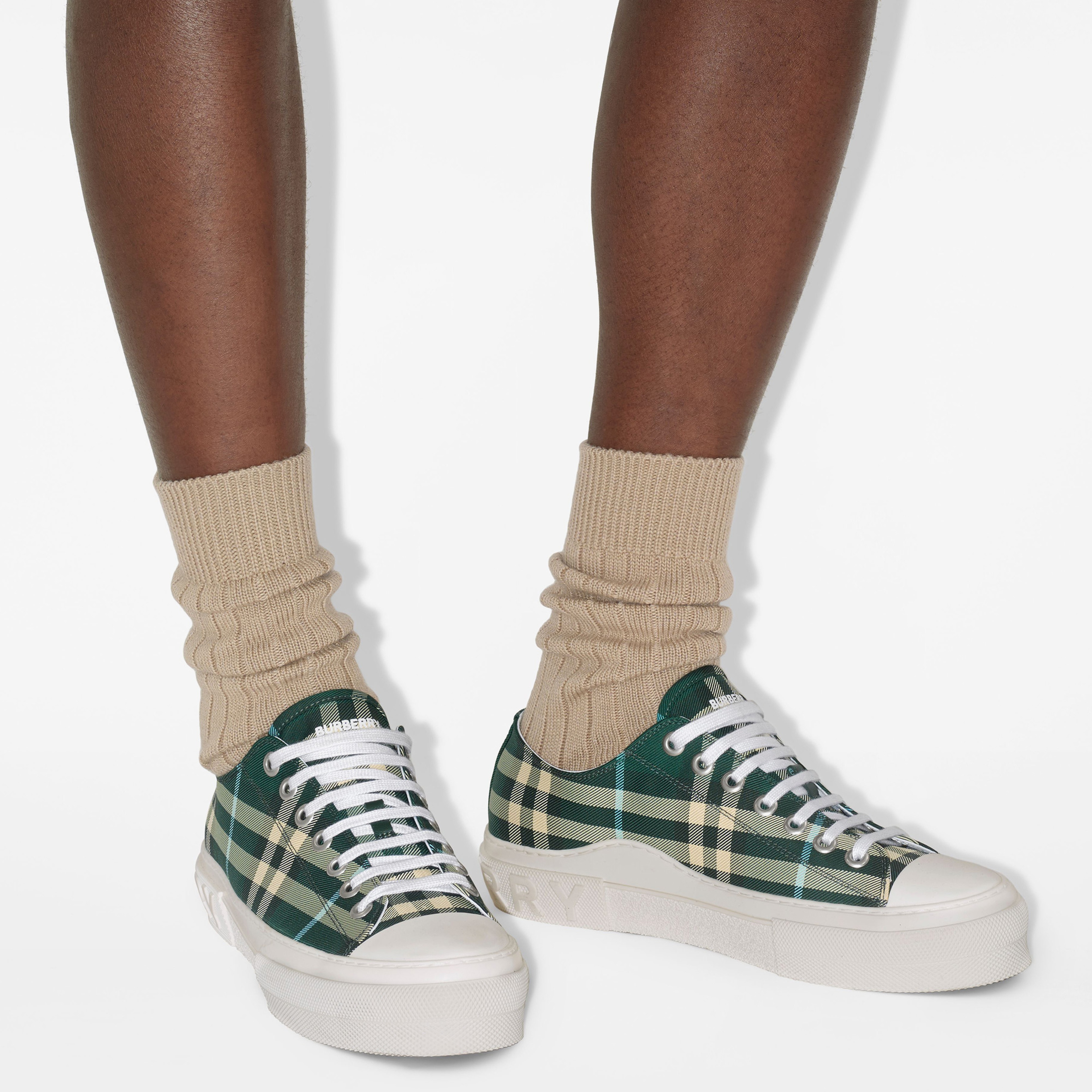 Burberry Kadın Yeşil Ayakkabı