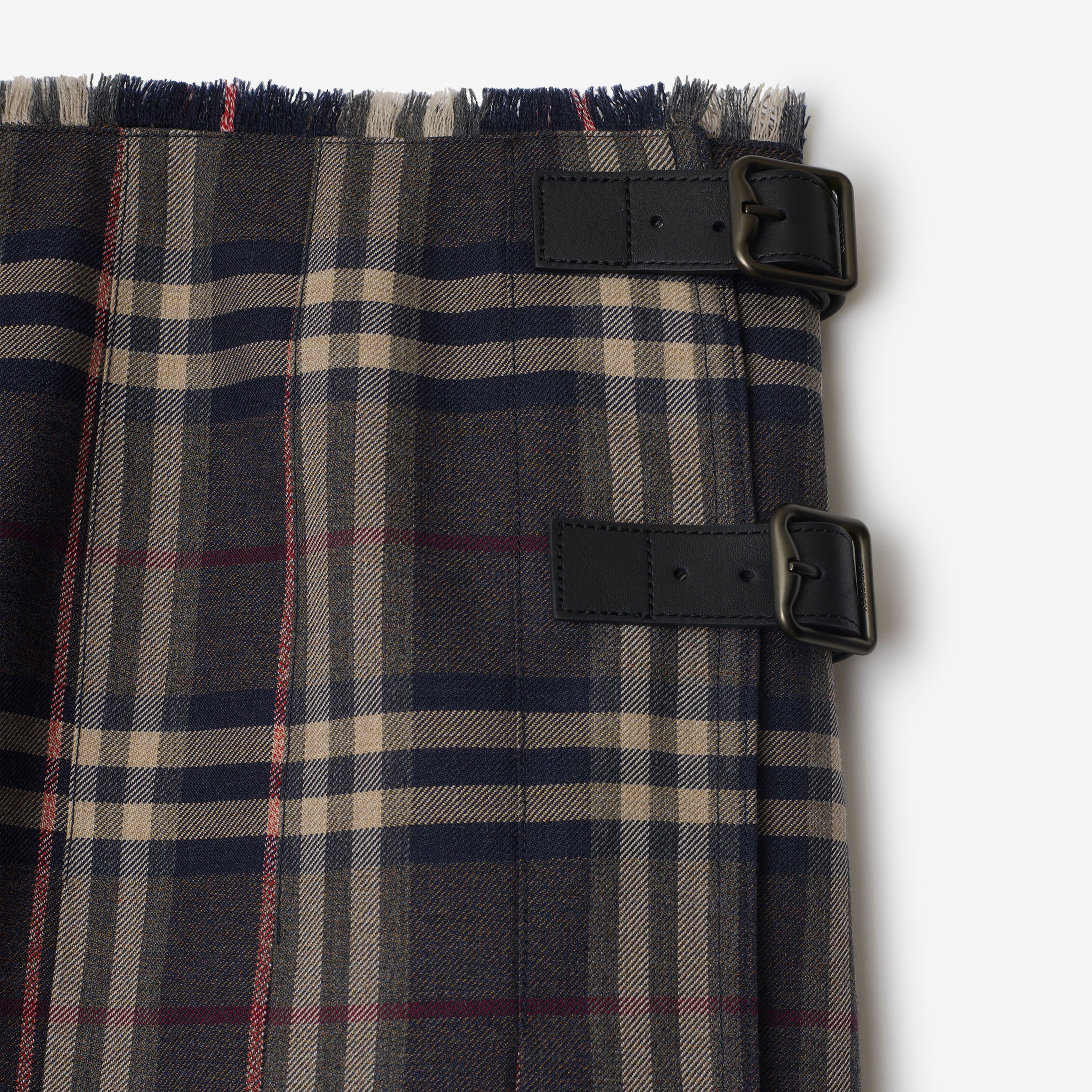 Burberry Kadın Mor Etek