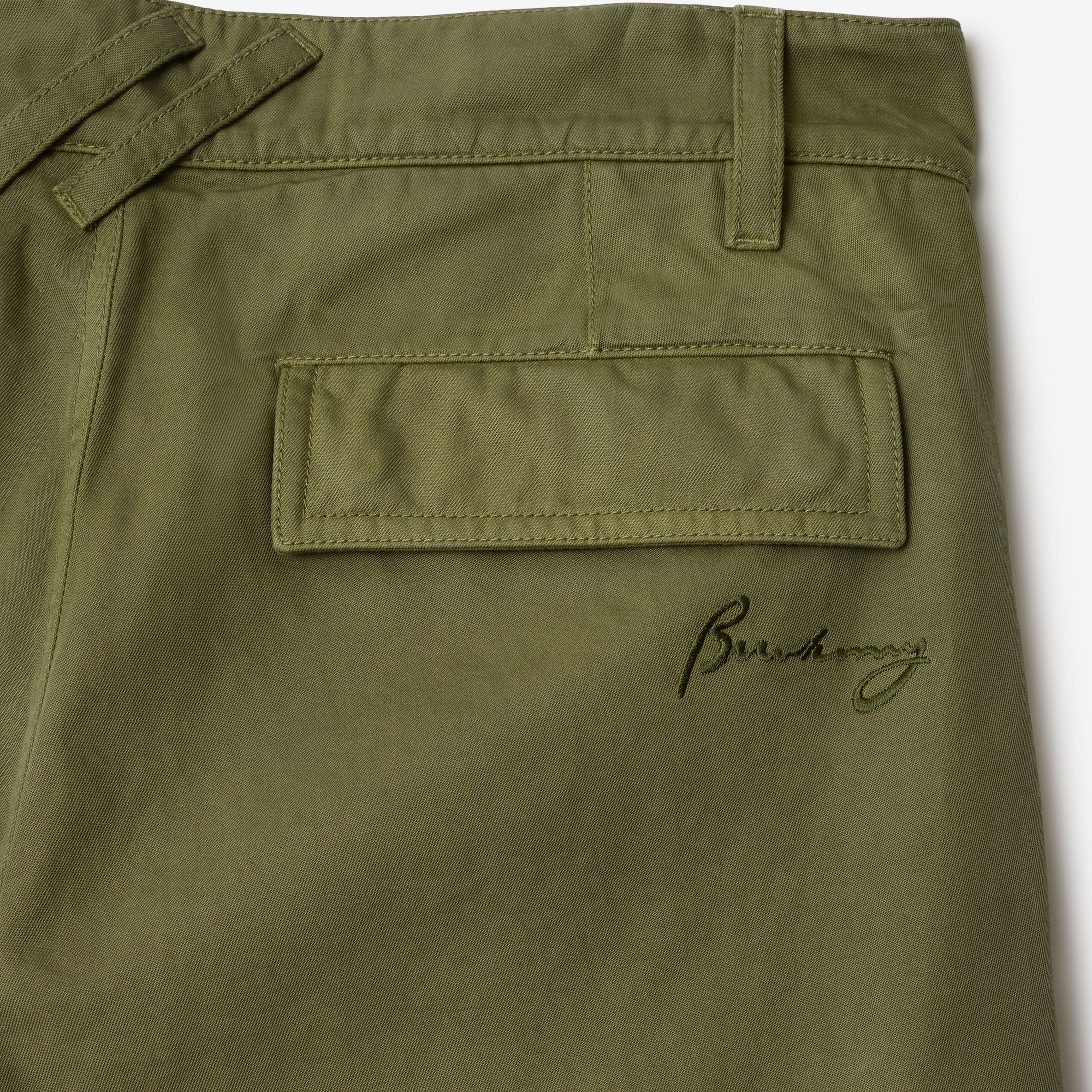 Burberry Erkek Yeşil Pantolon