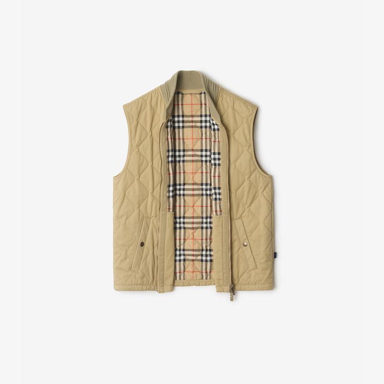 Burberry Erkek Kahverengi Yelek