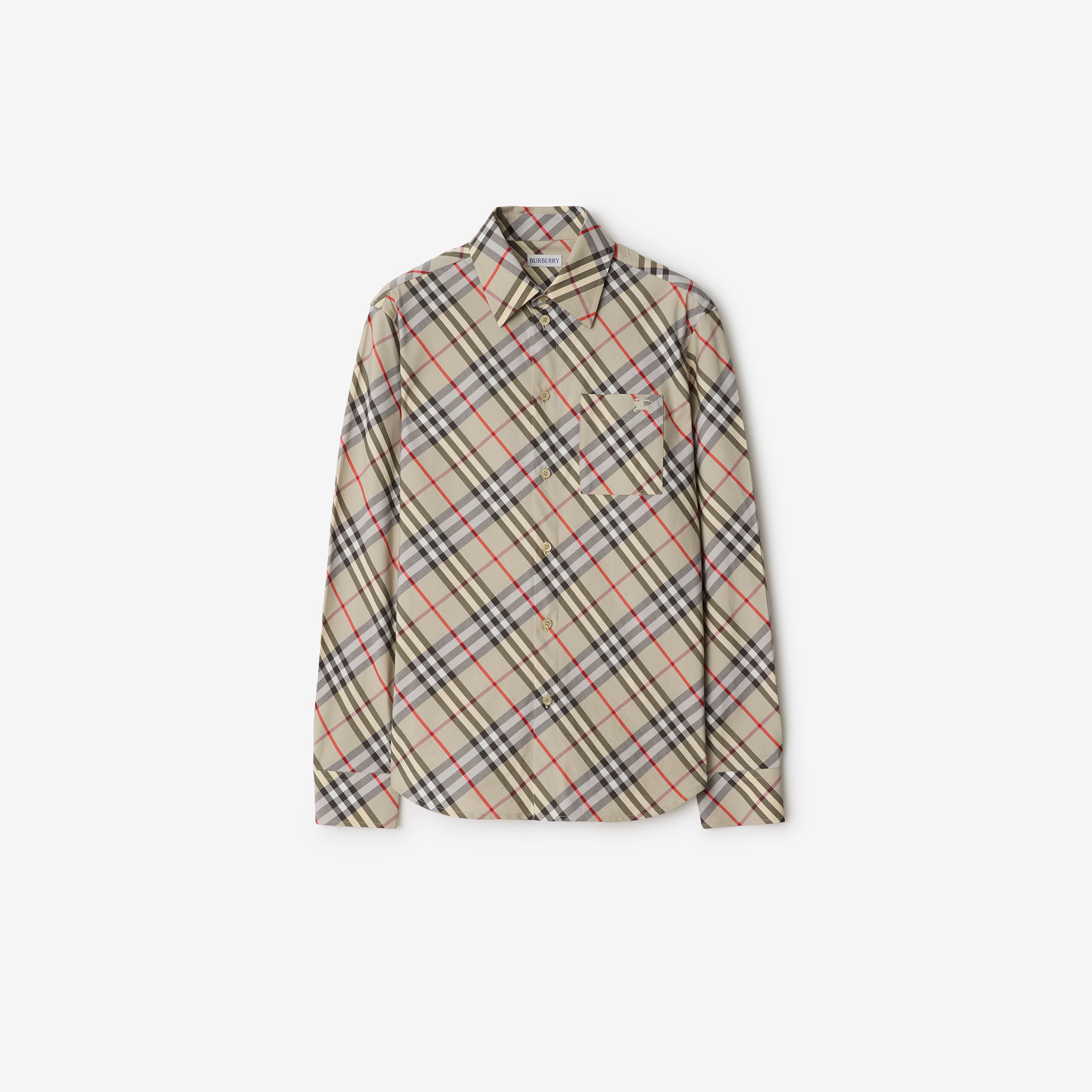 Burberry Kadın Gri Gömlek