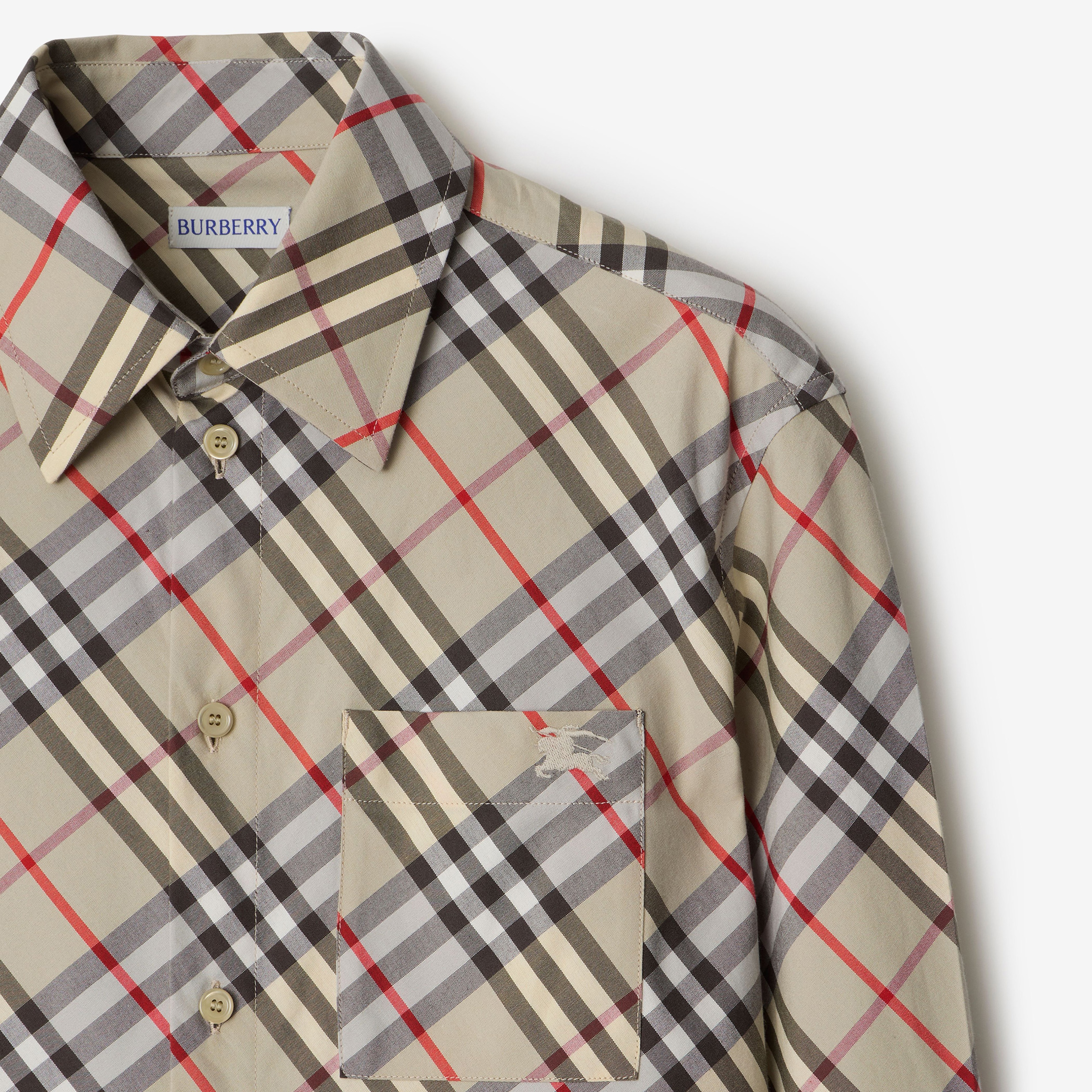 Burberry Kadın Gri Gömlek