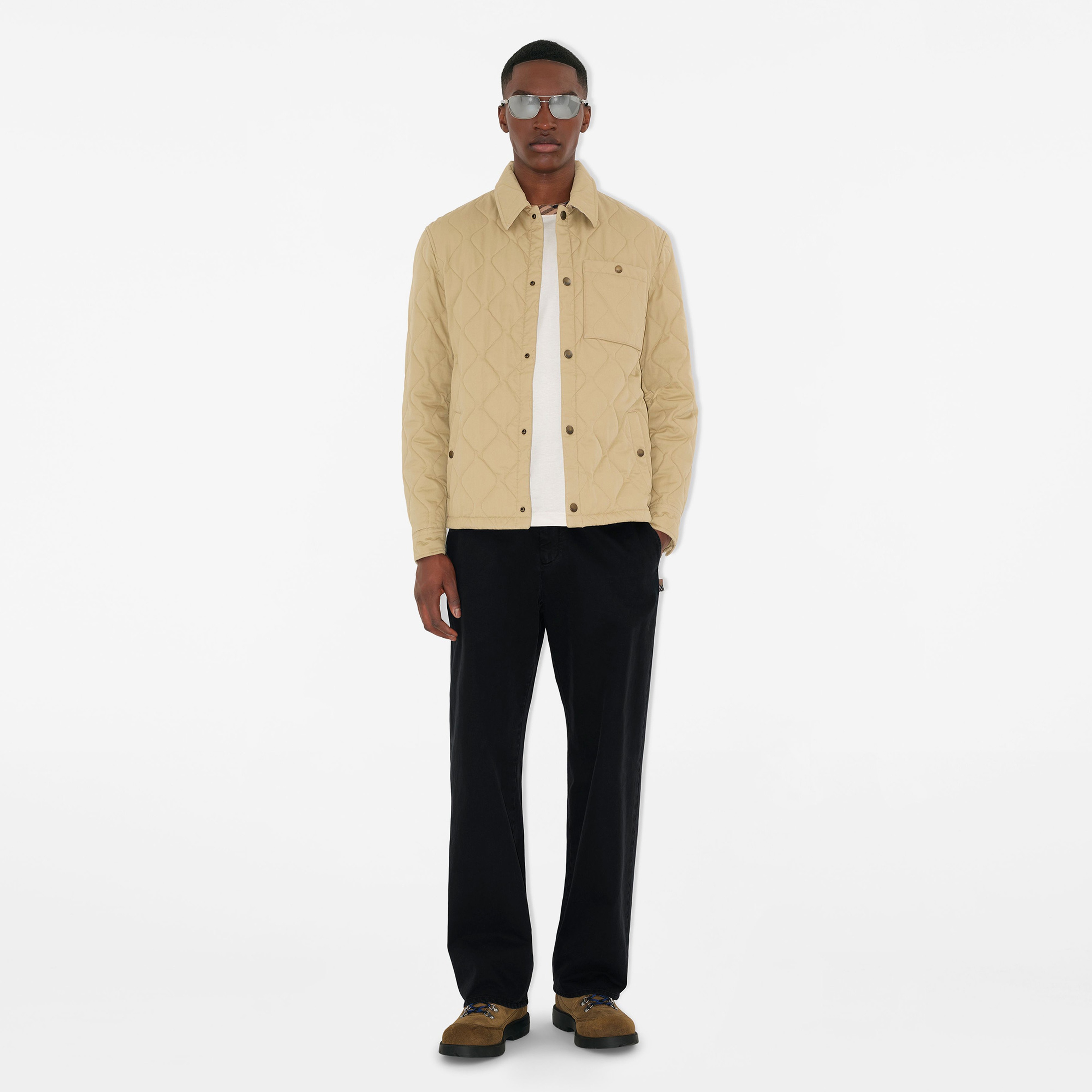 Burberry Erkek Kahverengi Mont