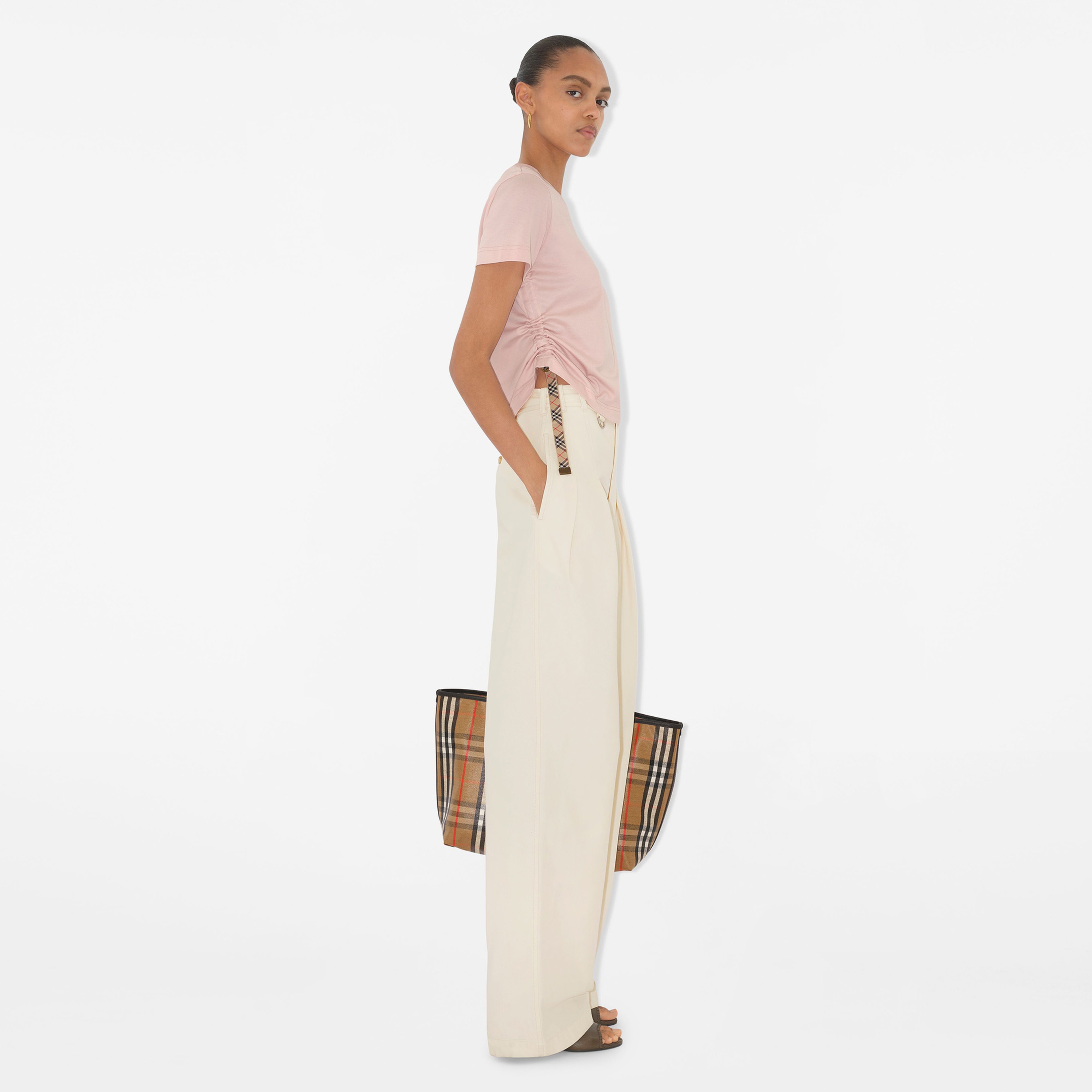 Burberry Kadın Pembe T-Shirt