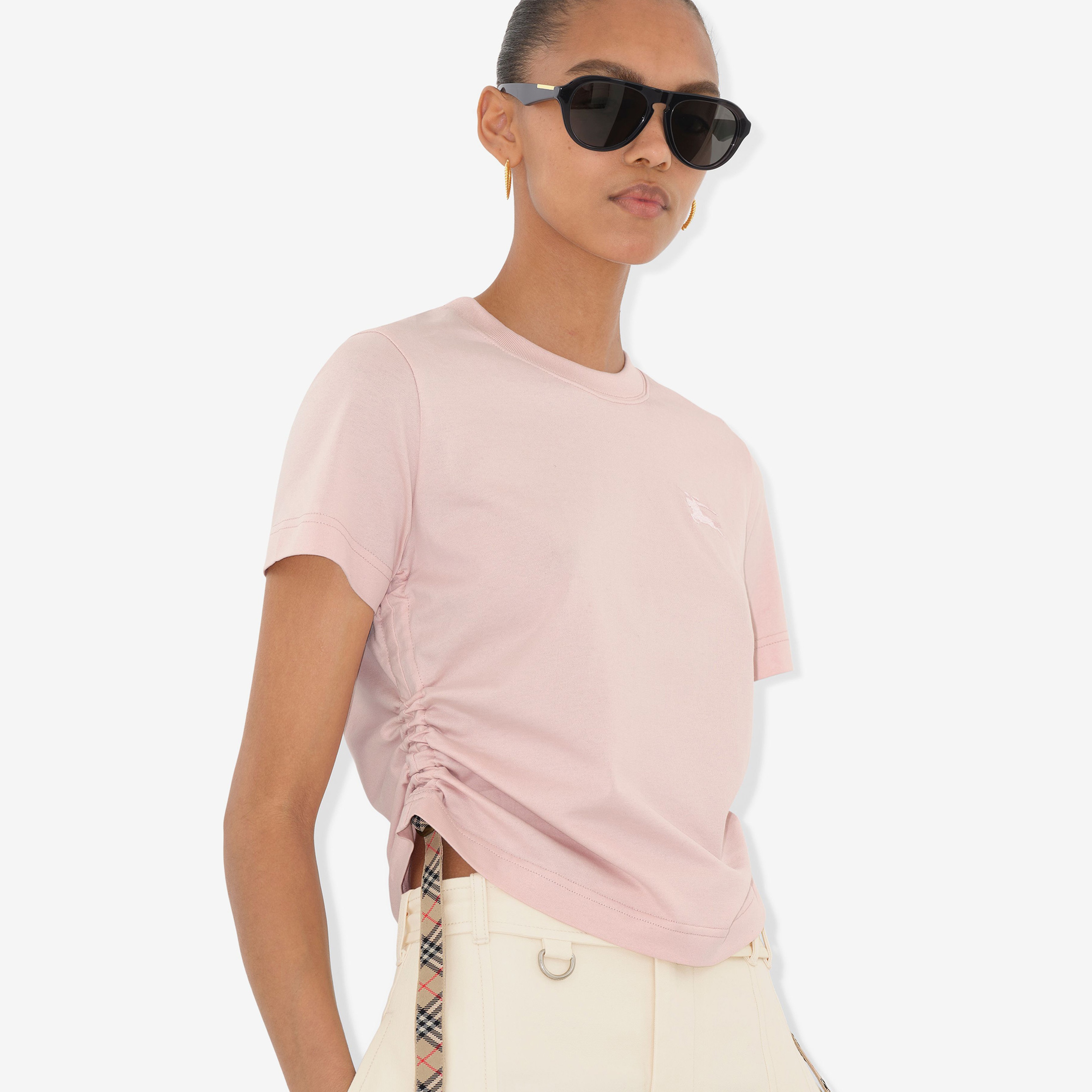 Burberry Kadın Pembe T-Shirt